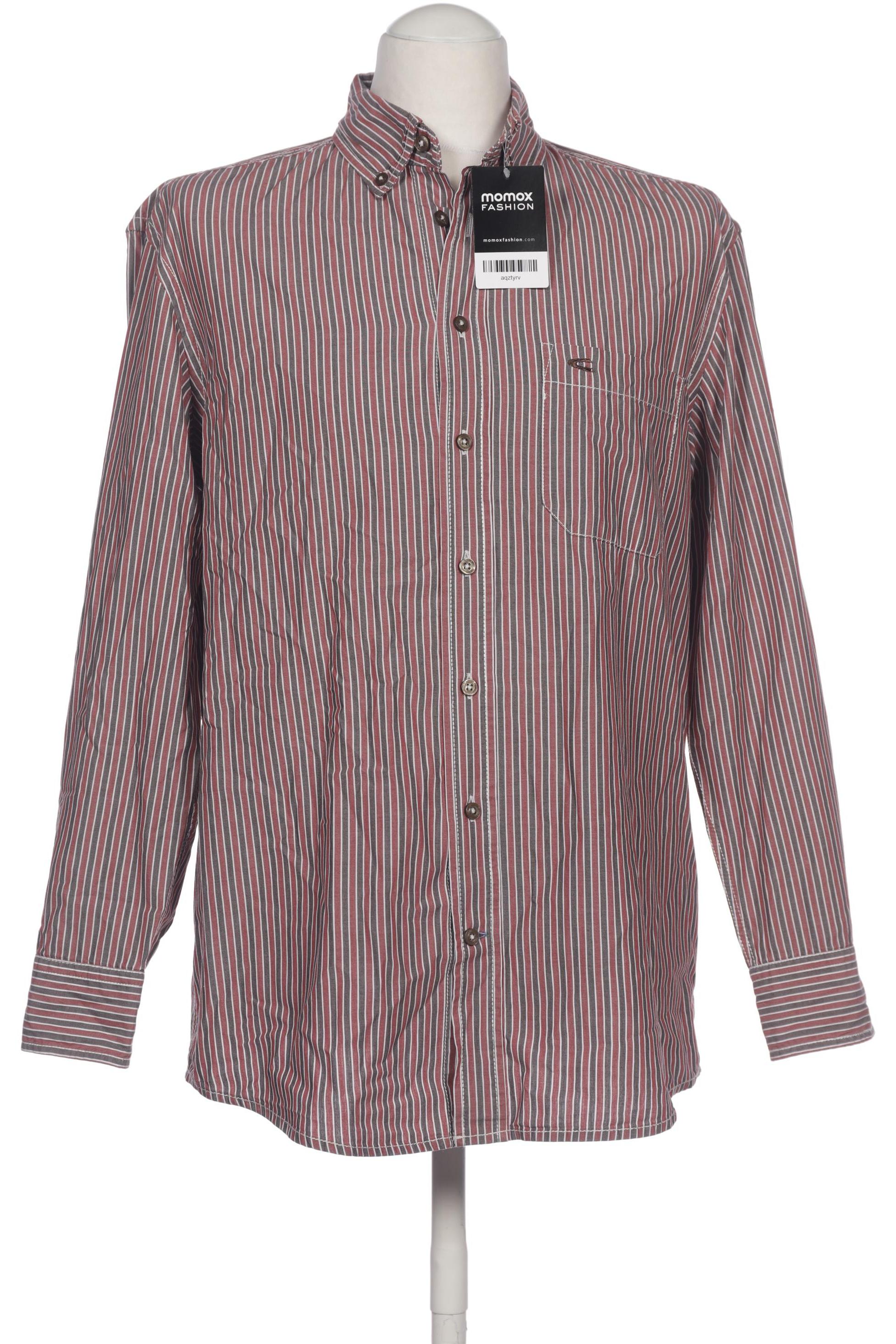 

camel active Herren Hemd, bordeaux, Gr. 48