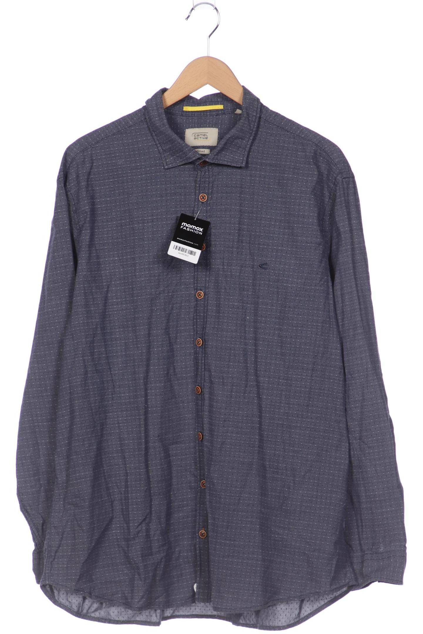 

camel active Herren Hemd, marineblau, Gr. 58