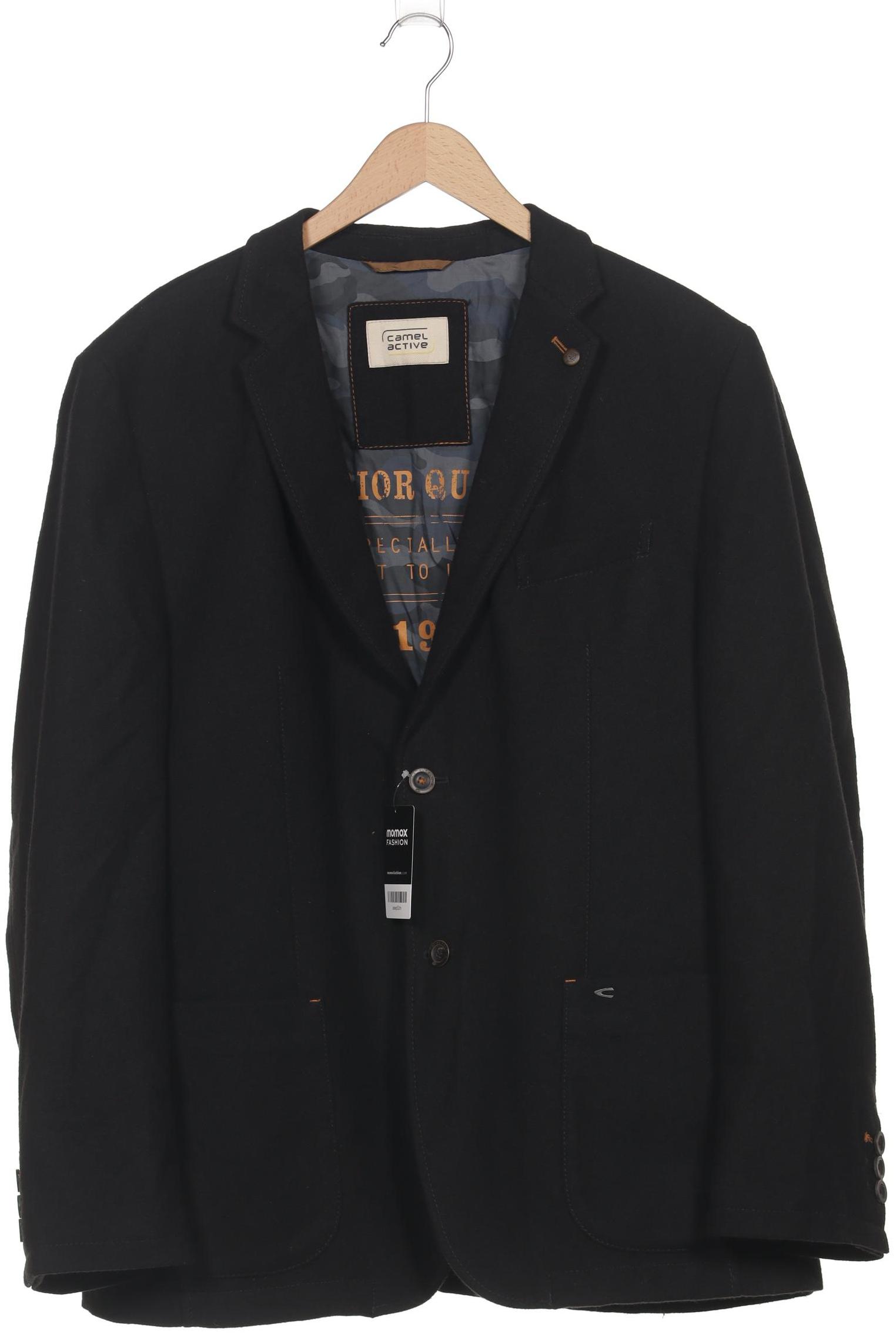 

camel active Herren Sakko, schwarz, Gr. 56