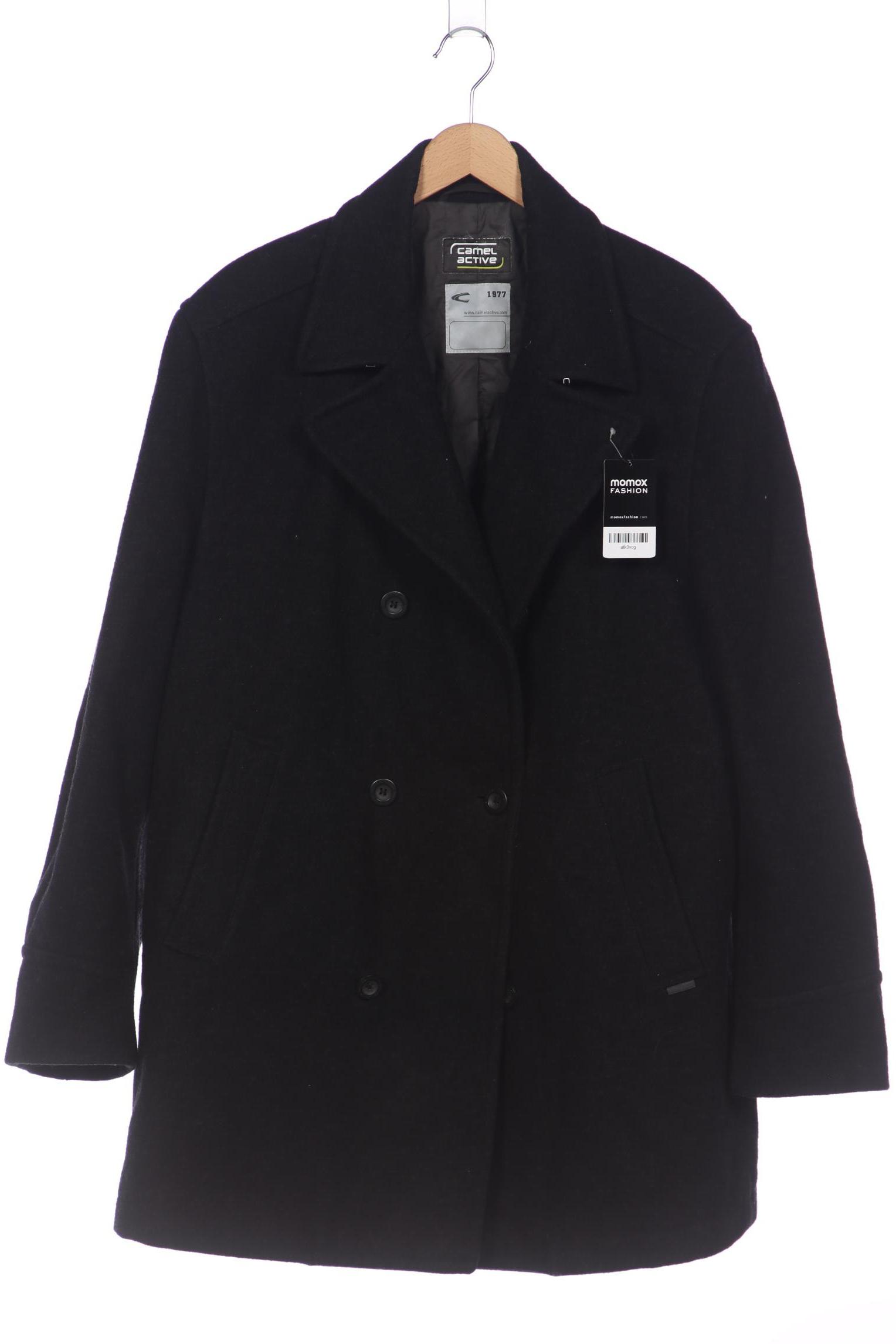 

camel active Herren Mantel, schwarz, Gr. 56