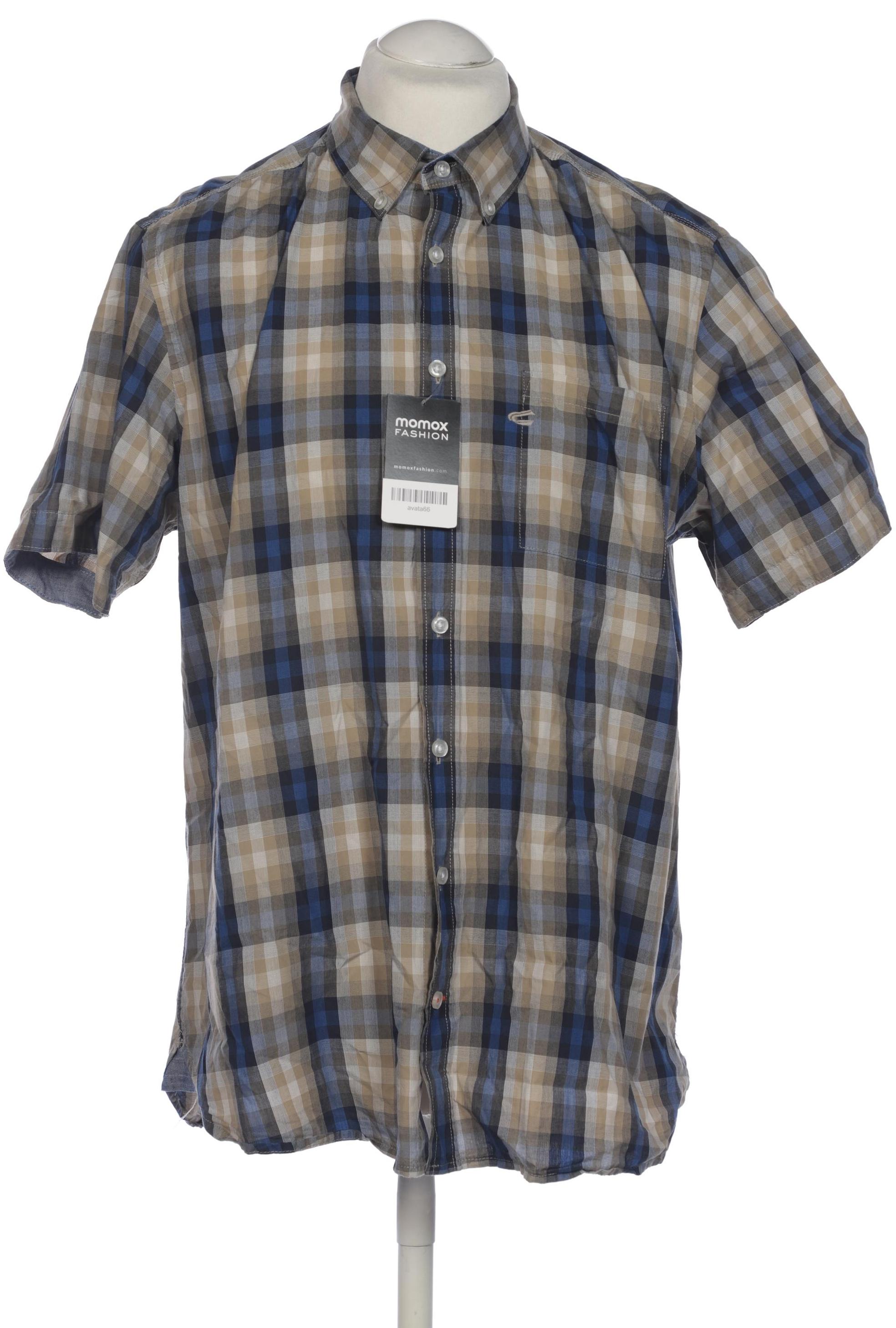 

camel active Herren Hemd, mehrfarbig, Gr. 52