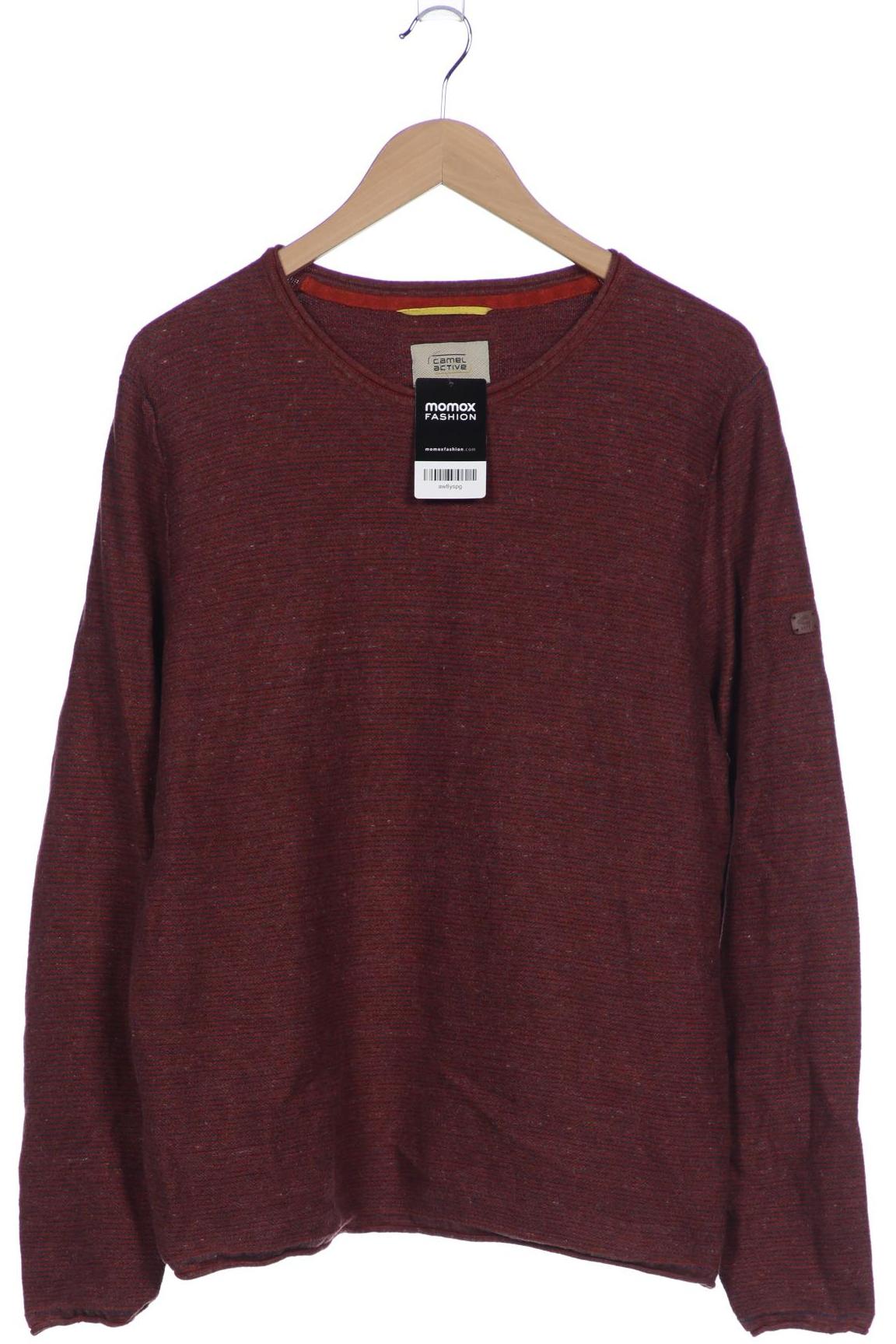 

camel active Herren Pullover, rot, Gr. 52