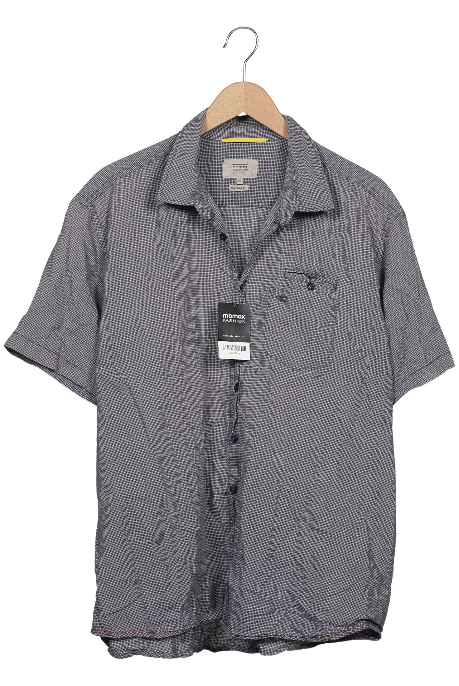 

camel active Herren Hemd, grau, Gr. 56