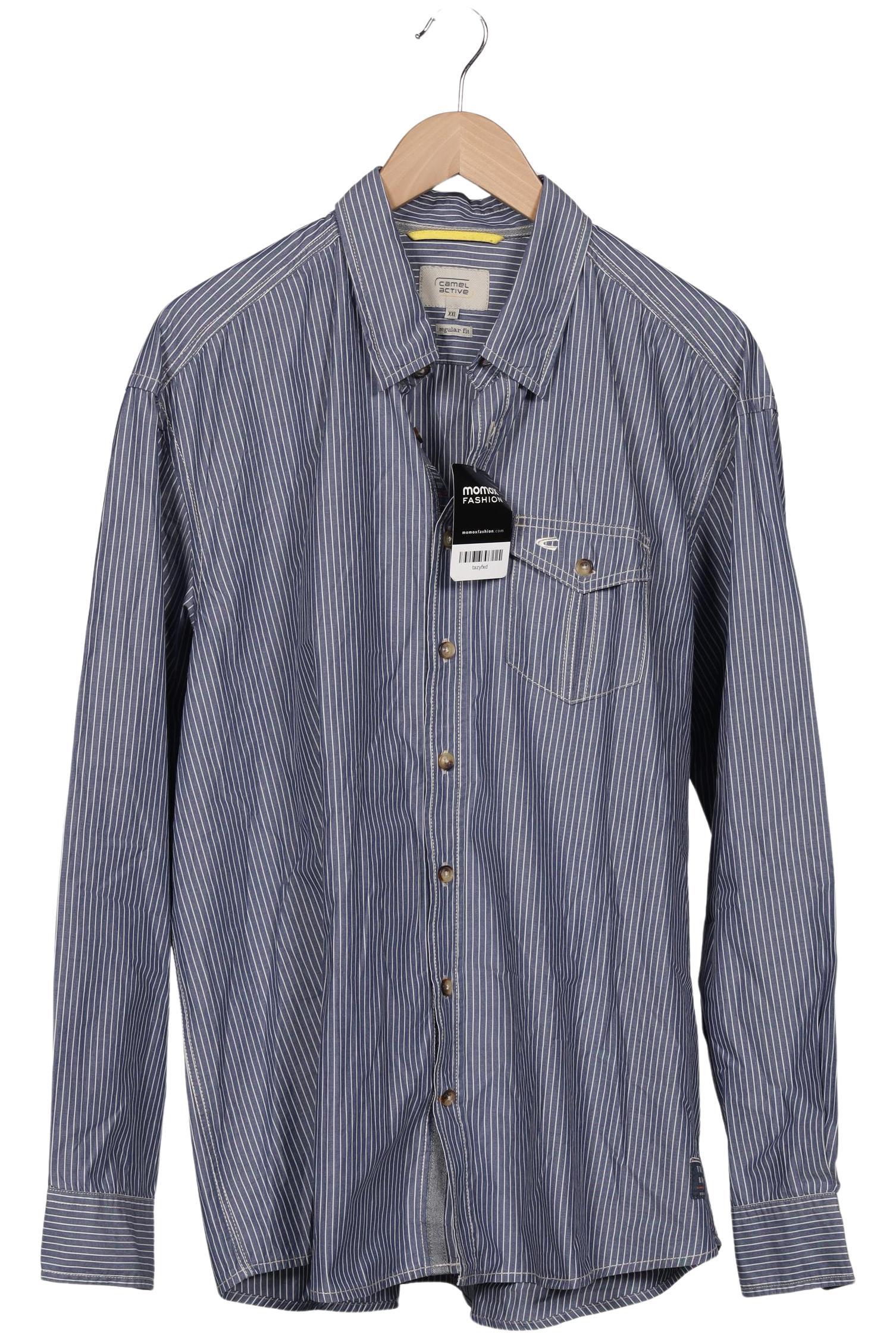 

camel active Herren Hemd, blau, Gr. 56