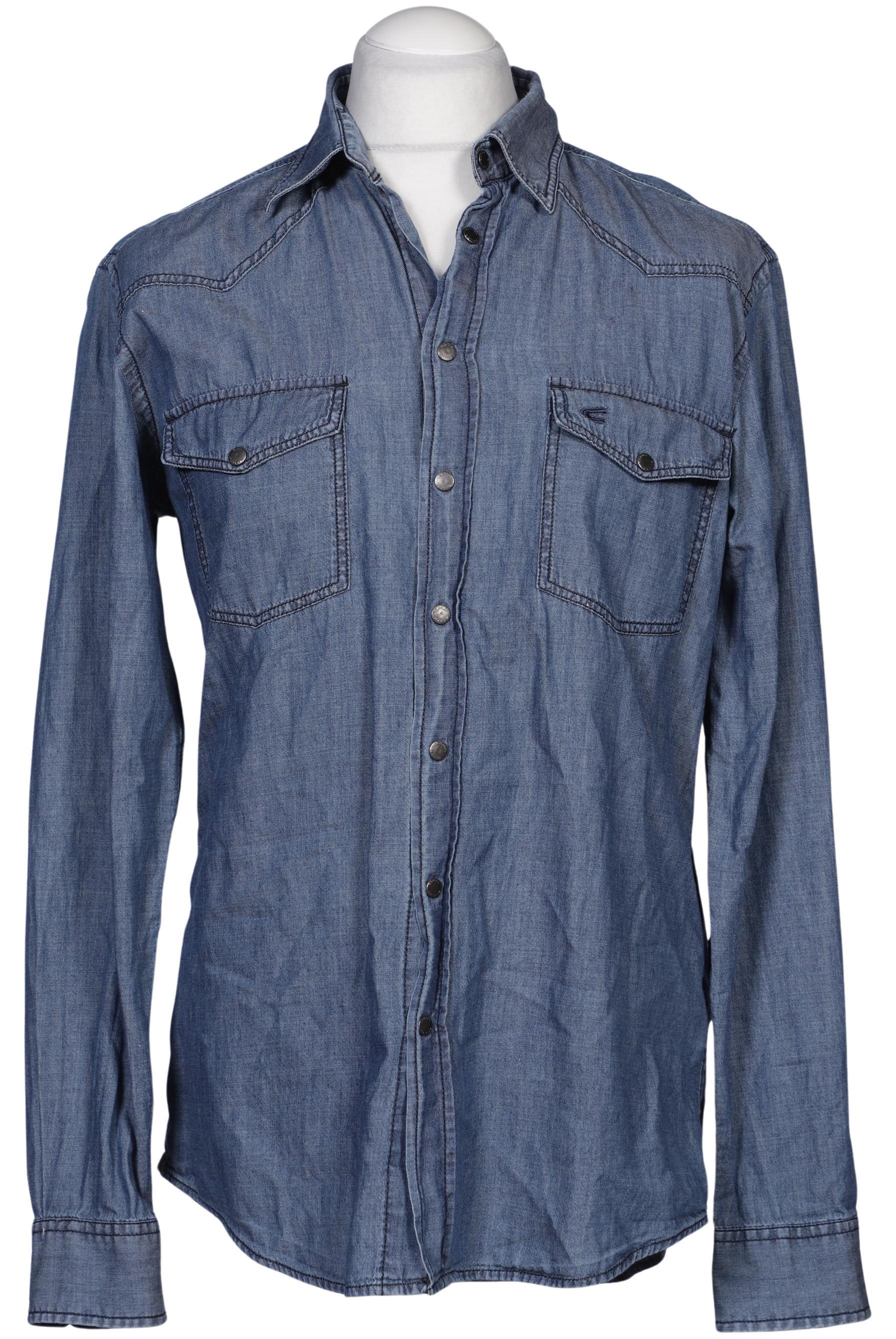 

camel active Herren Hemd, blau, Gr. 48