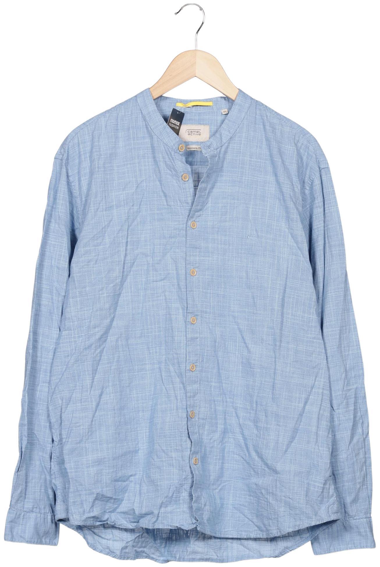 

camel active Herren Hemd, hellblau, Gr. 56