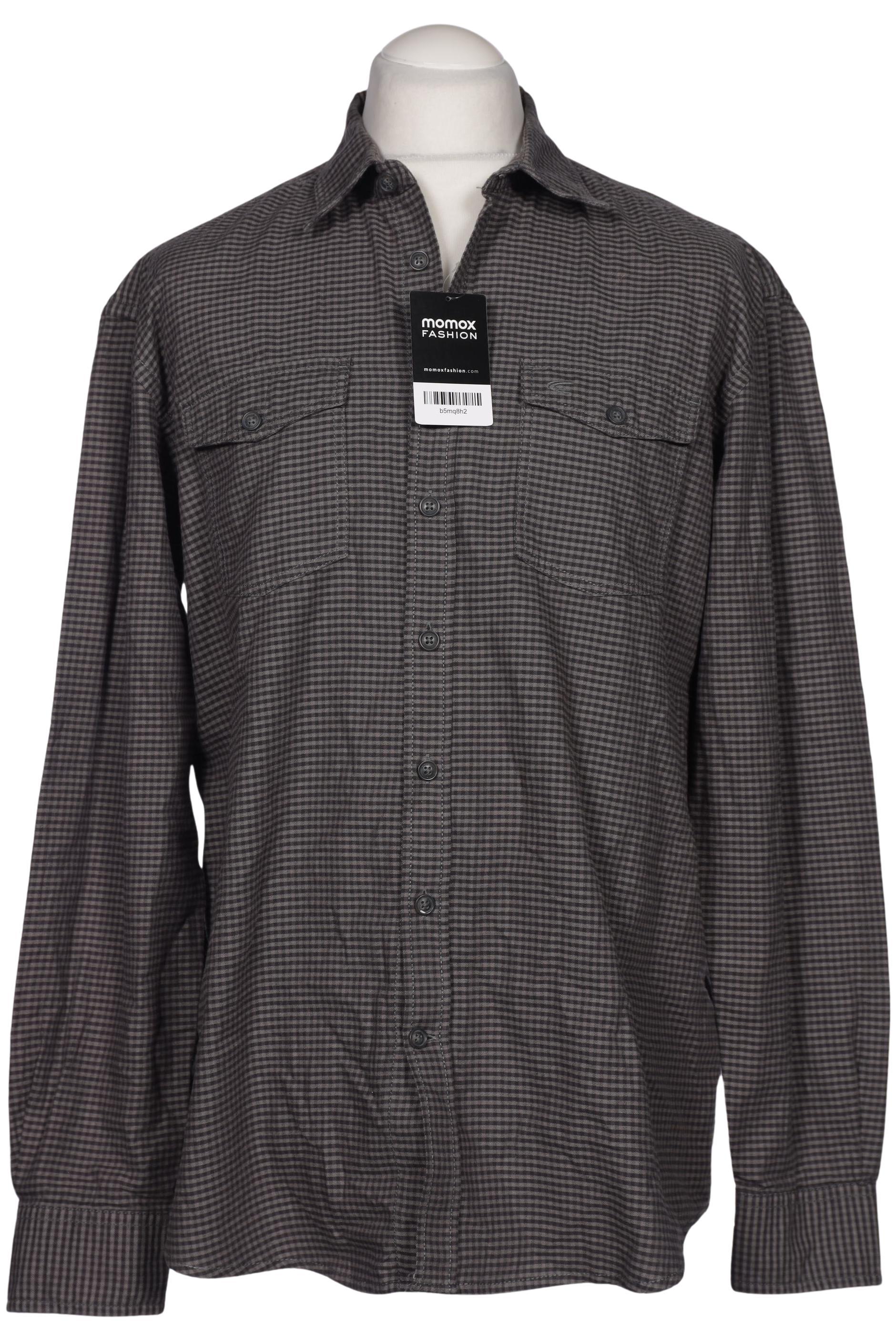 

camel active Herren Hemd, grau, Gr. 52
