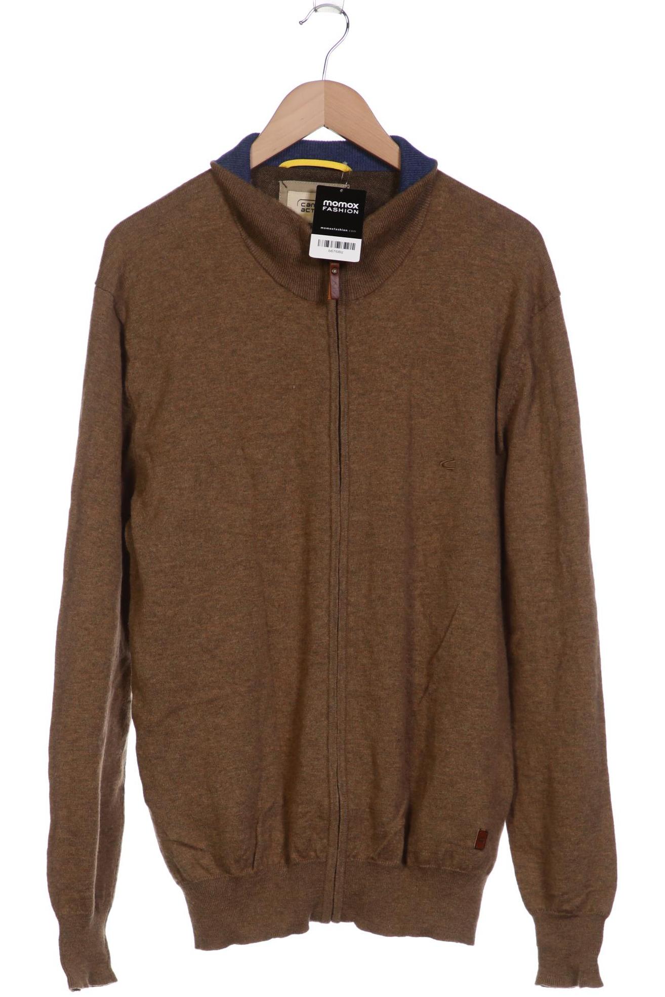 

camel active Herren Strickjacke, braun, Gr. 56