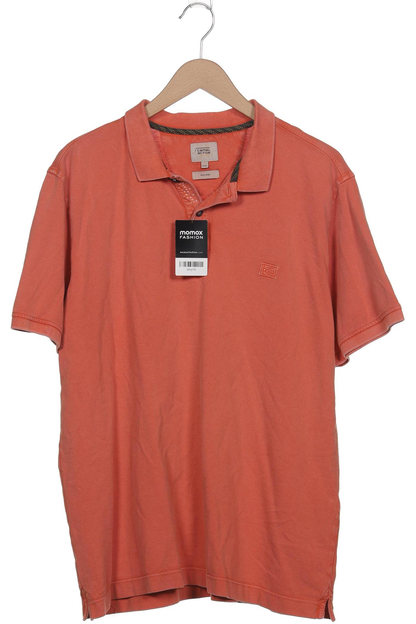 

camel active Herren Poloshirt, orange, Gr. 56