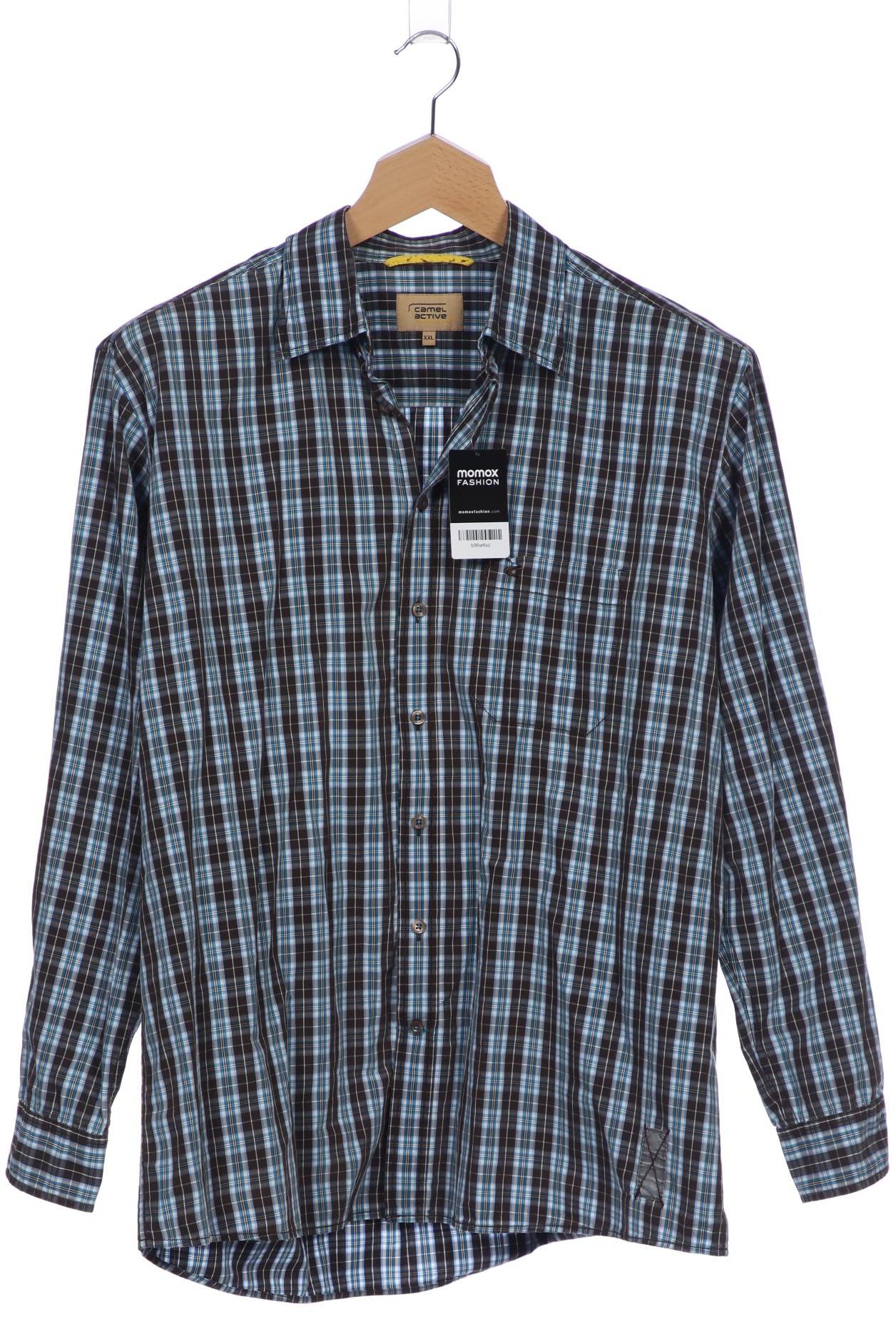 

camel active Herren Hemd, grau, Gr. 56