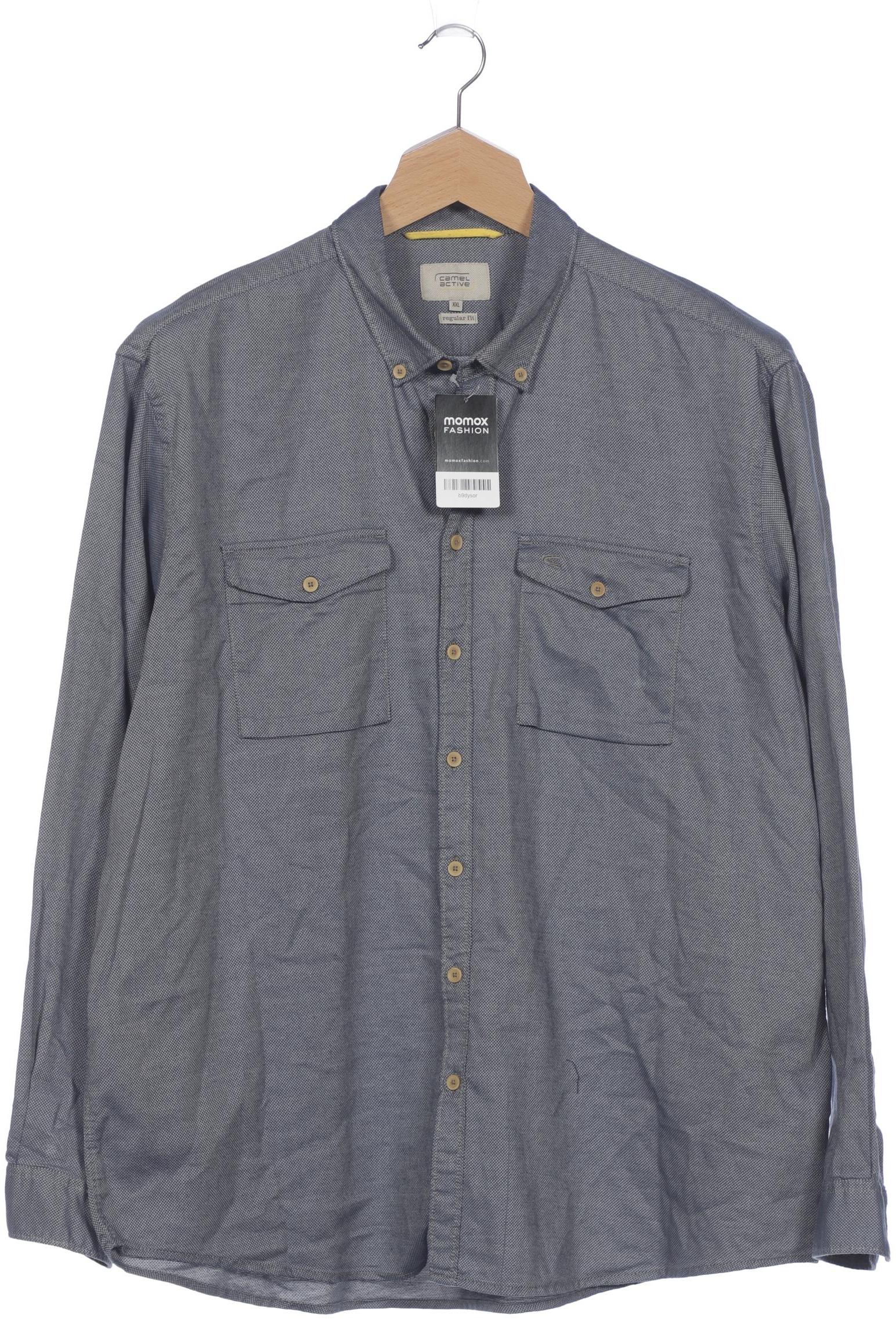 

camel active Herren Hemd, blau, Gr. 56