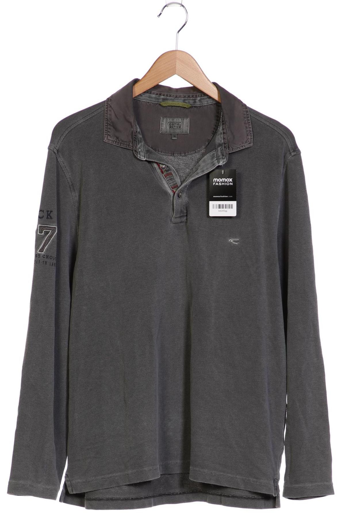 

camel active Herren Poloshirt, grau, Gr. 54