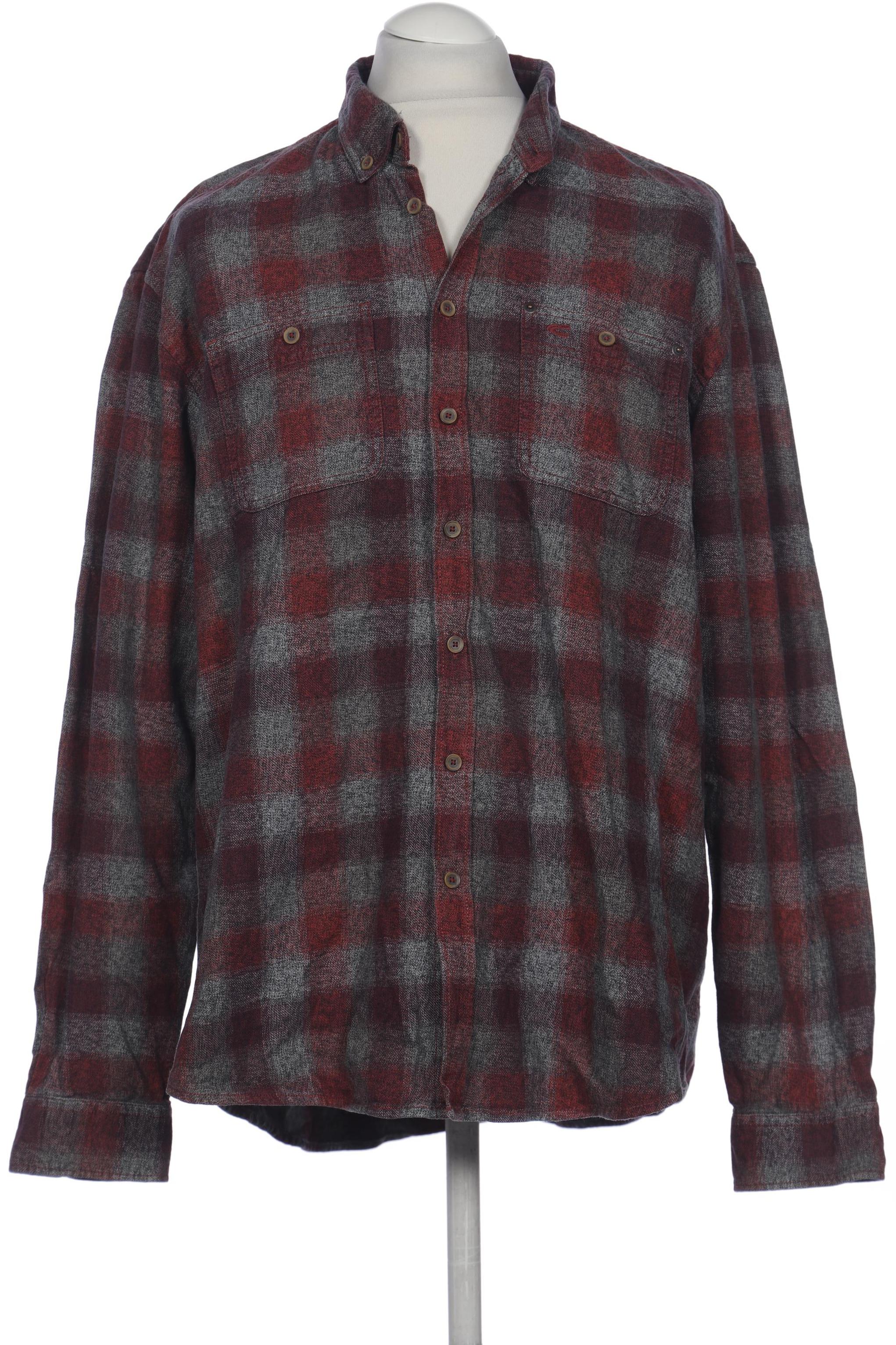 

camel active Herren Hemd, bordeaux, Gr. 54