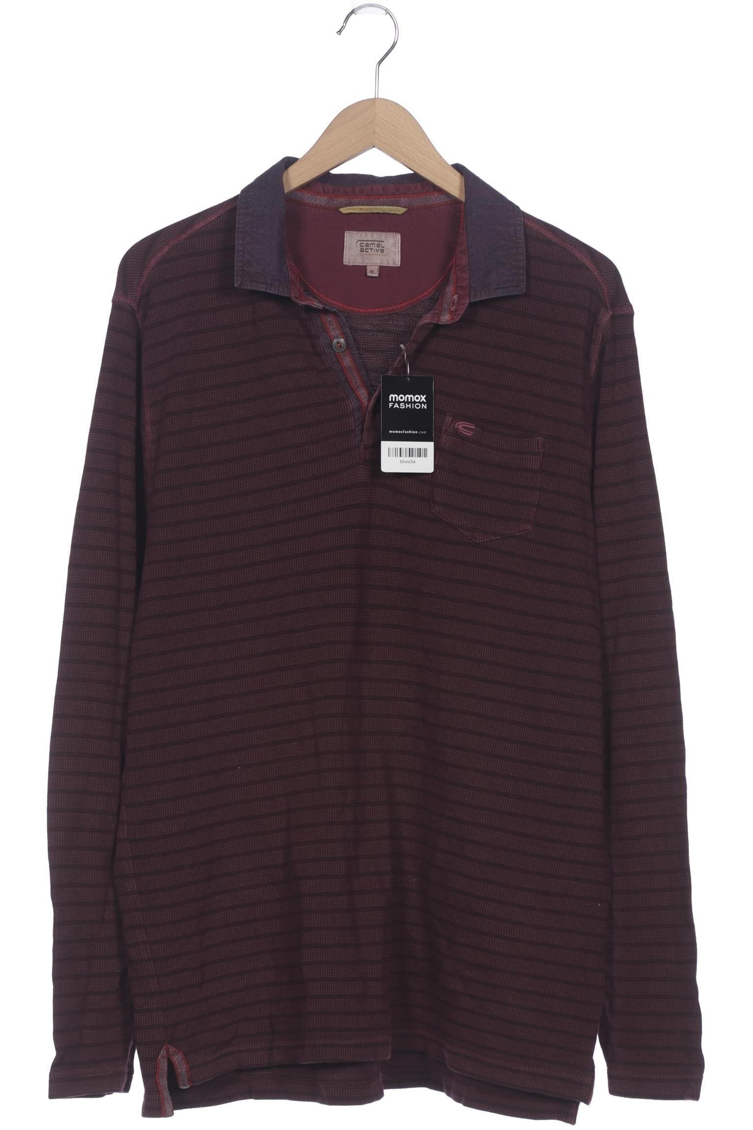 

camel active Herren Poloshirt, bordeaux, Gr. 54