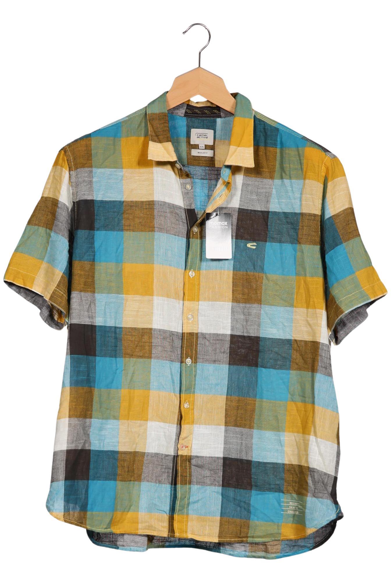 

camel active Herren Hemd, mehrfarbig, Gr. 56