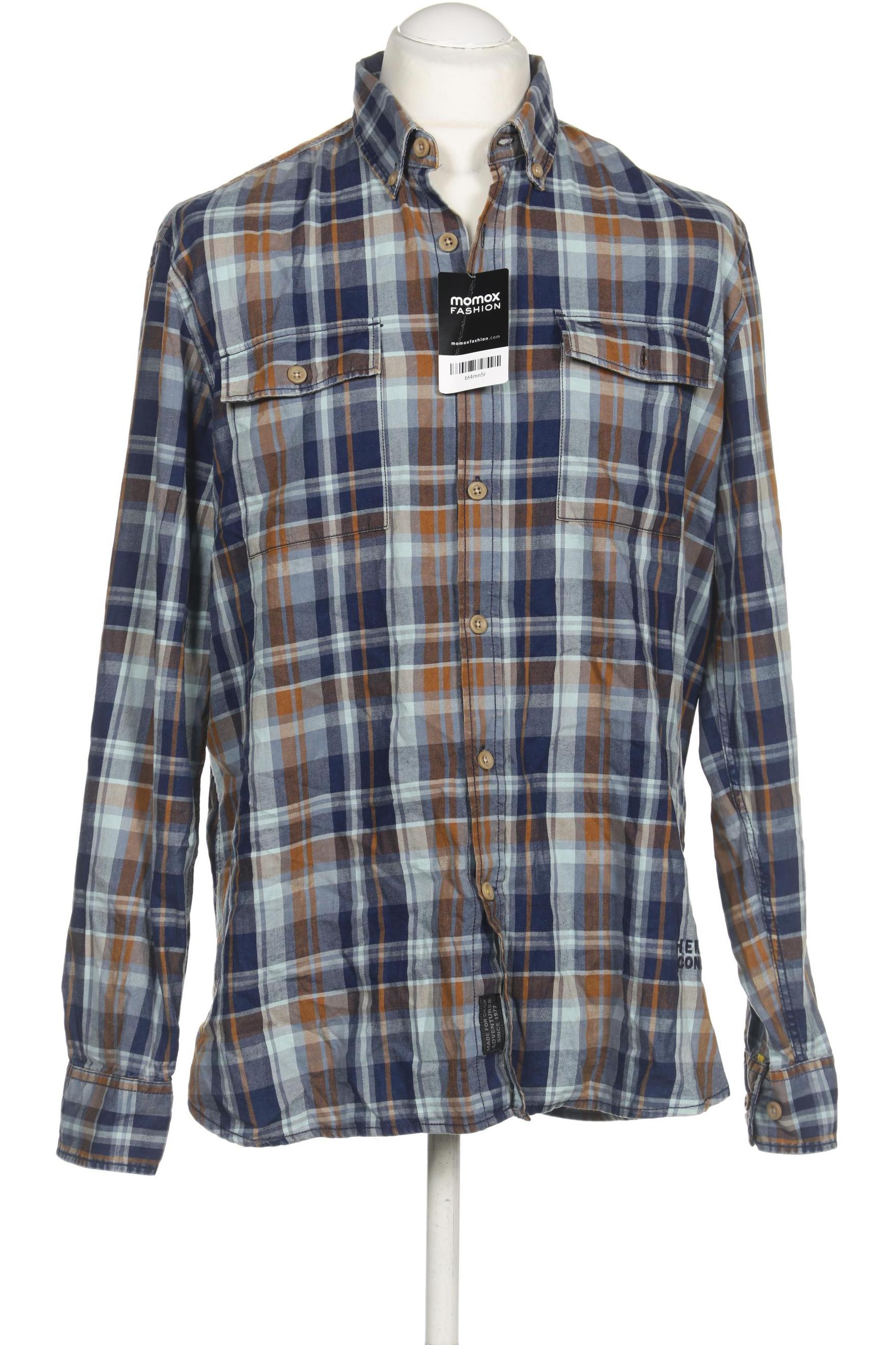 

camel active Herren Hemd, blau, Gr. 52