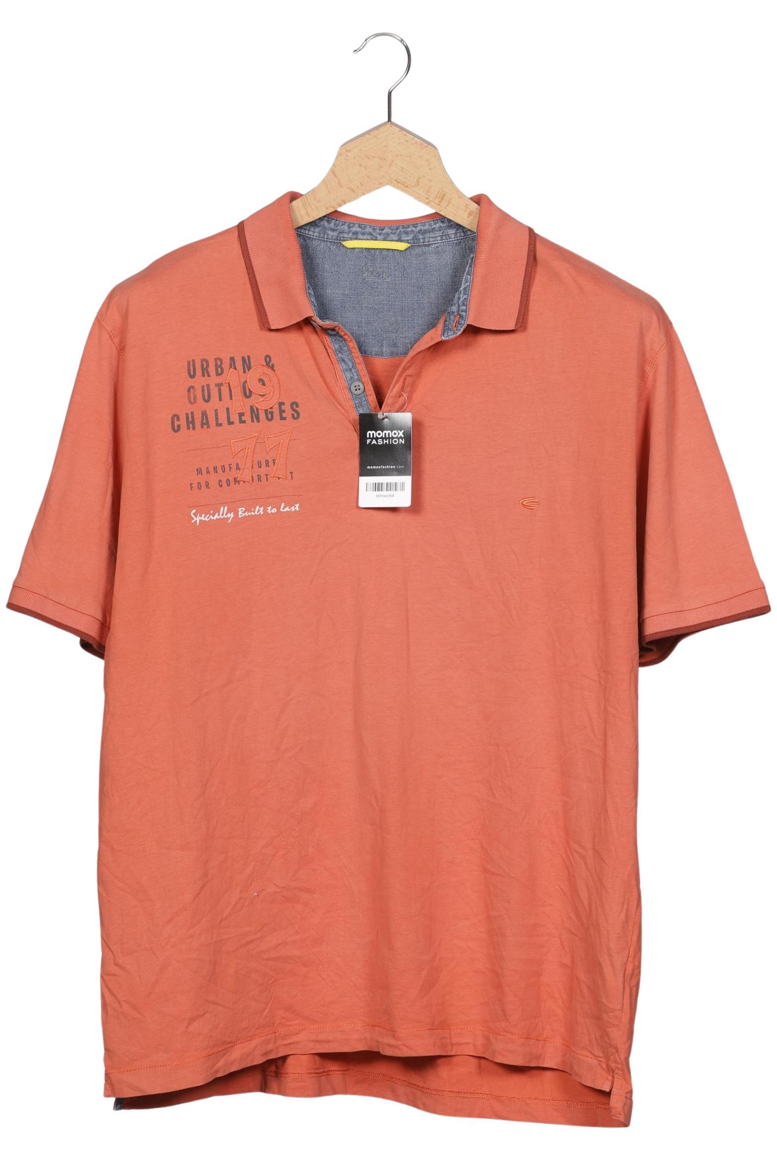 

camel active Herren Poloshirt, orange, Gr. 60