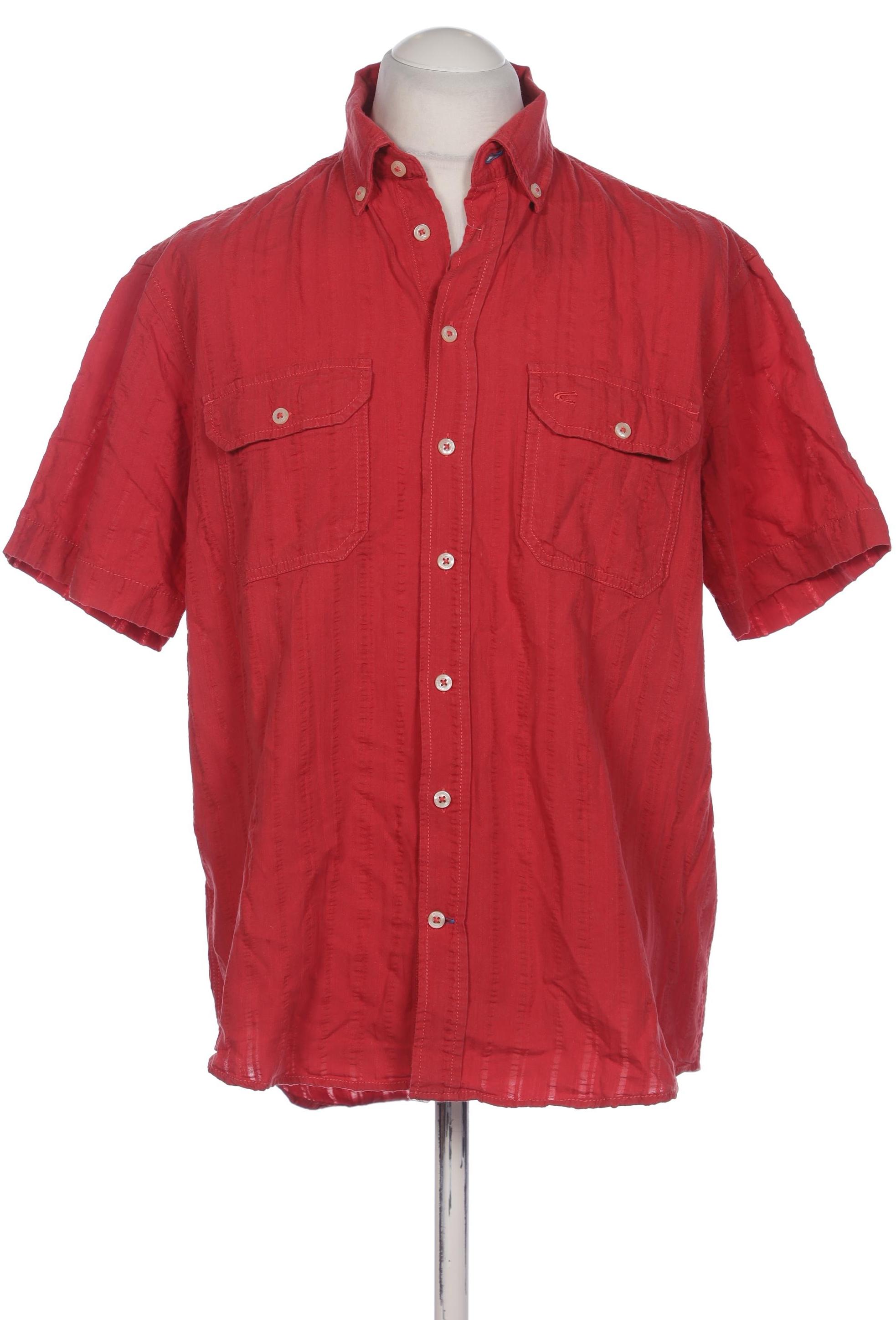 

camel active Herren Hemd, rot, Gr. 52