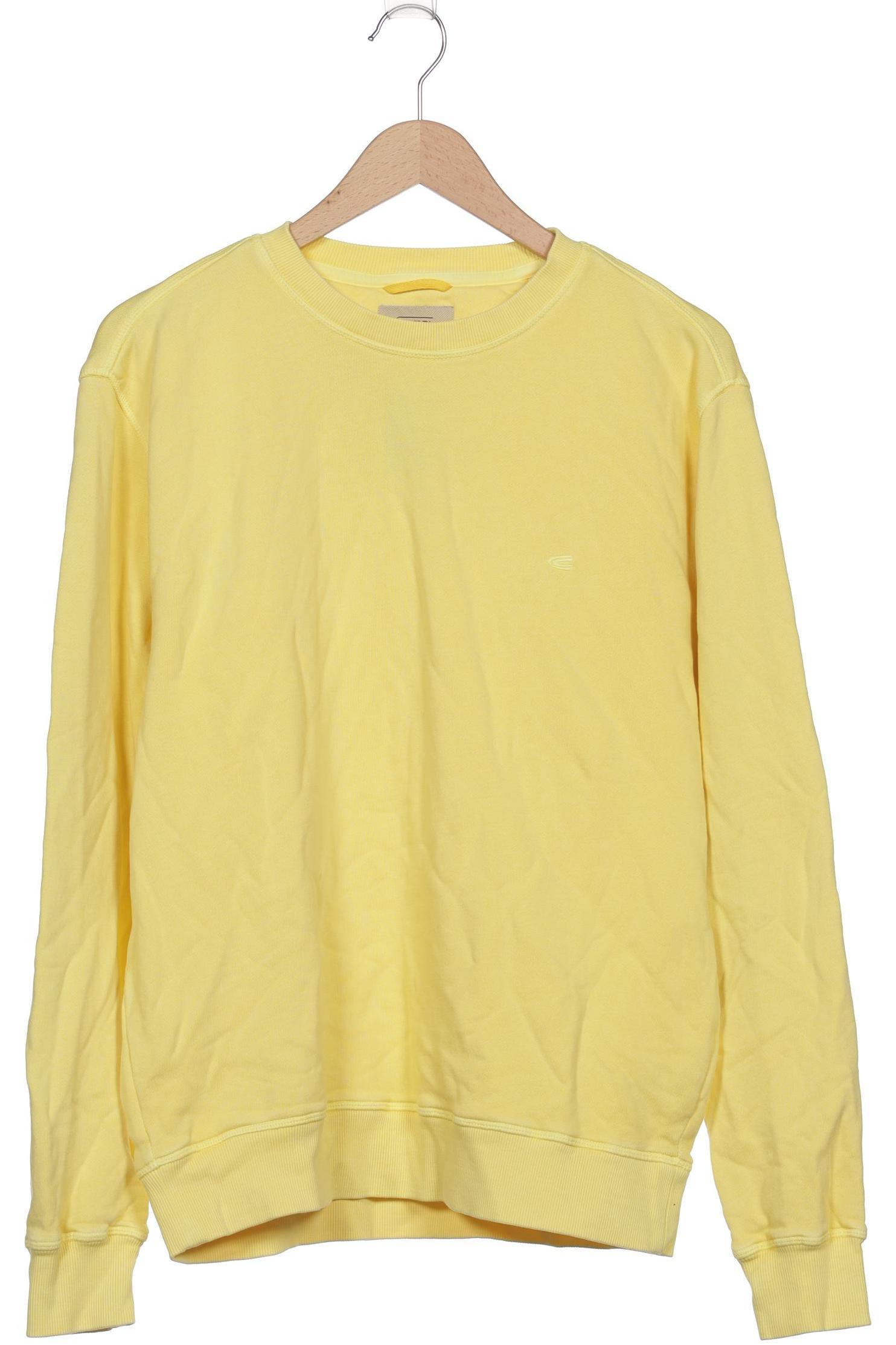 

camel active Herren Sweatshirt, gelb, Gr. 52