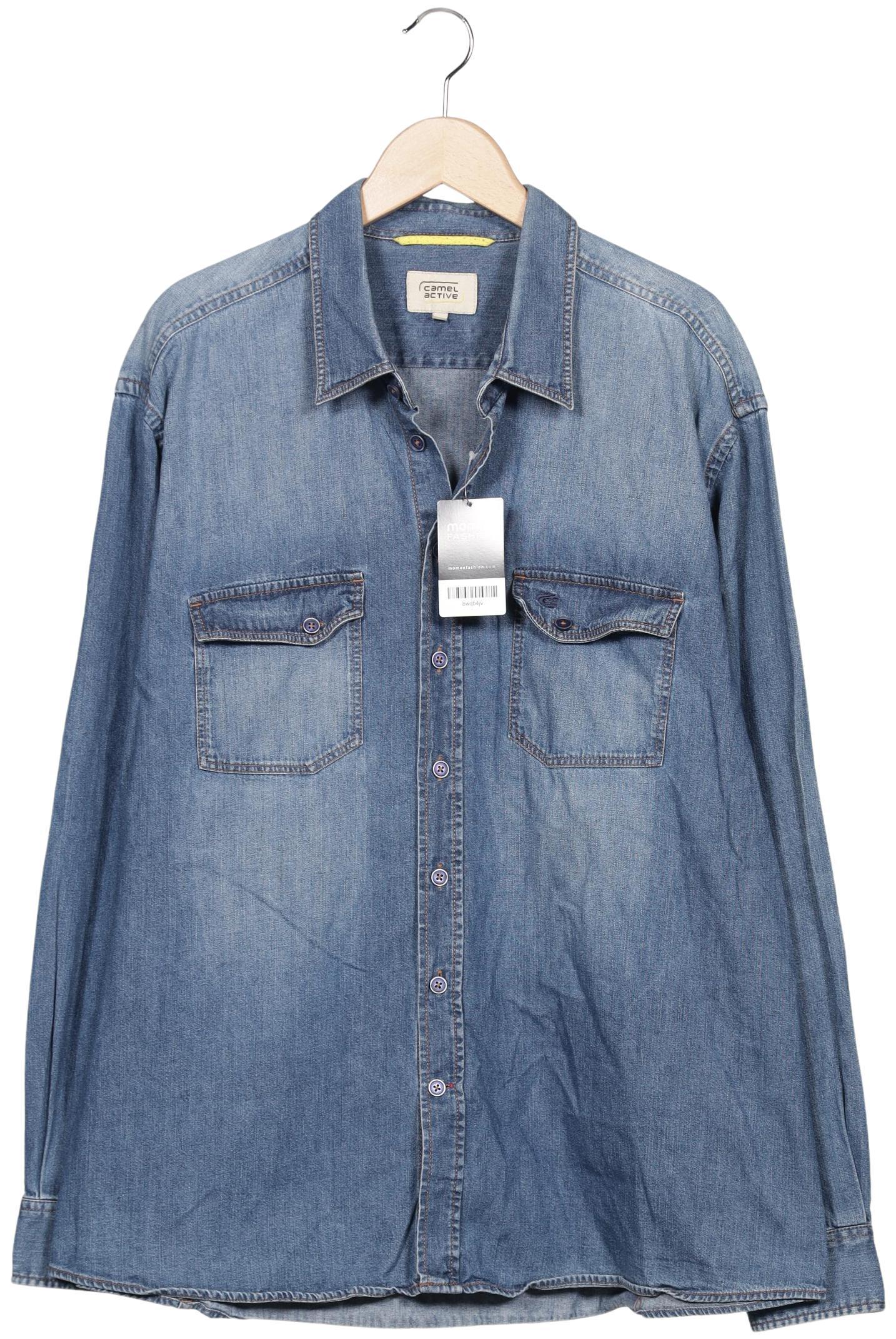 

camel active Herren Hemd, blau, Gr. 56