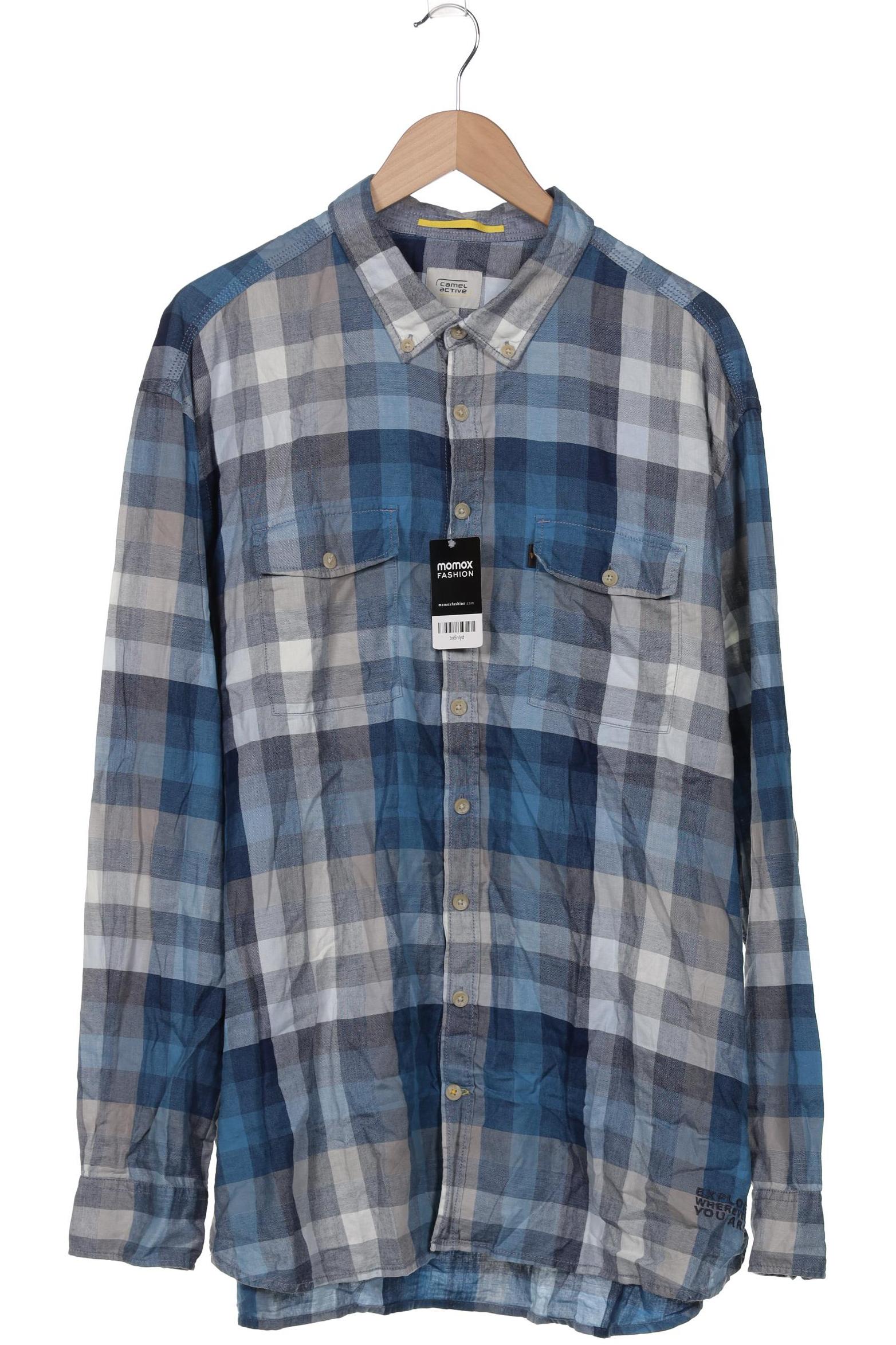 

camel active Herren Hemd, blau, Gr. 58