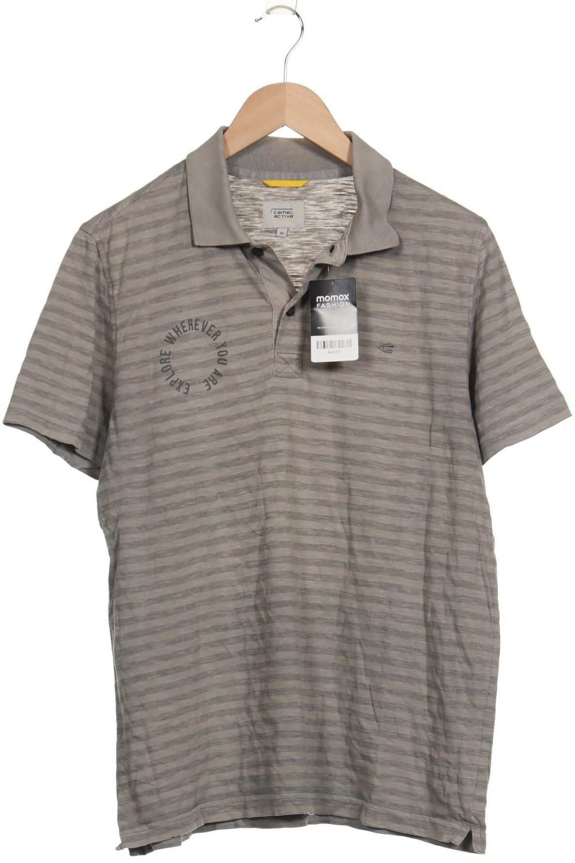 

camel active Herren Poloshirt, grau, Gr. 48