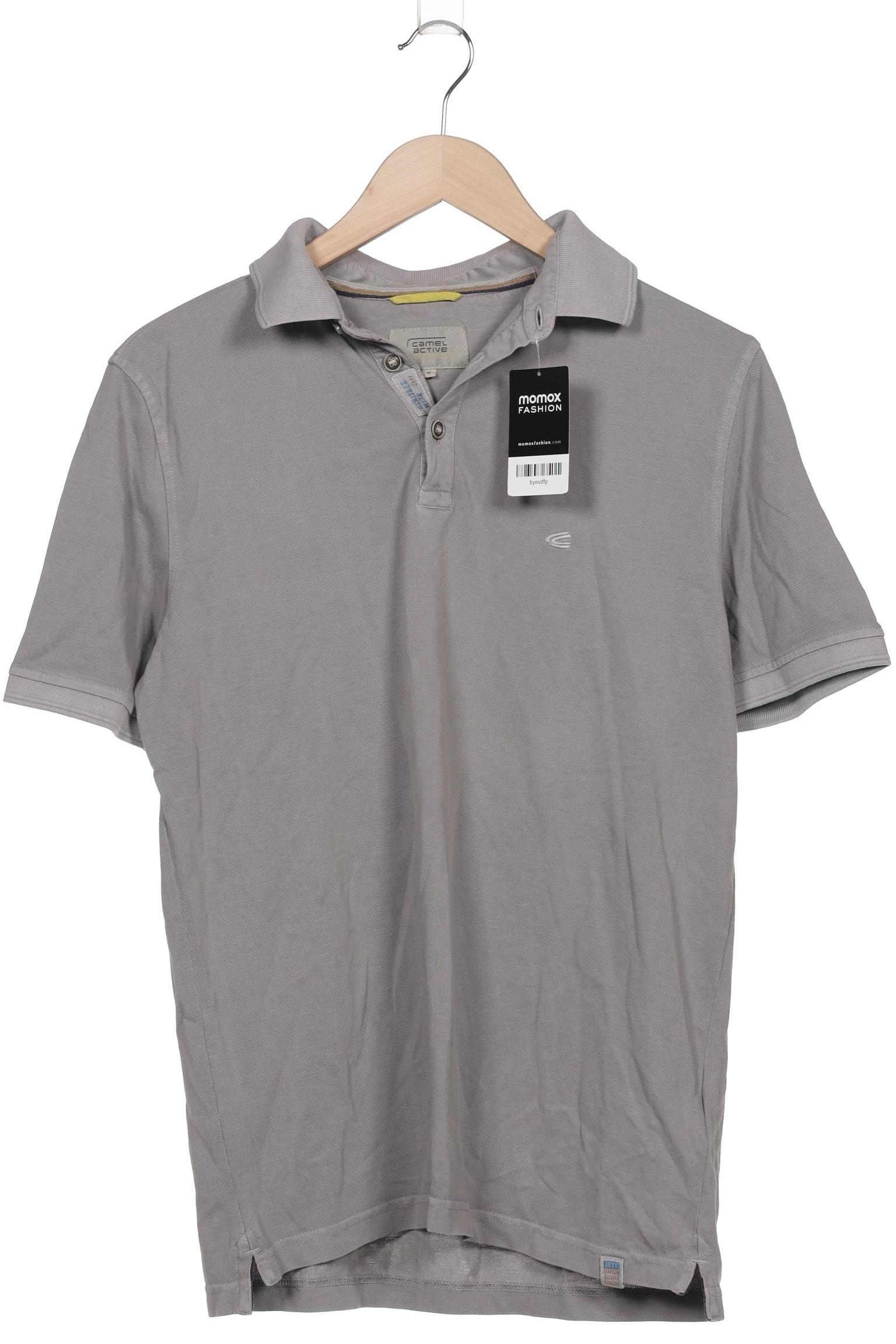 

camel active Herren Poloshirt, grau, Gr. 48