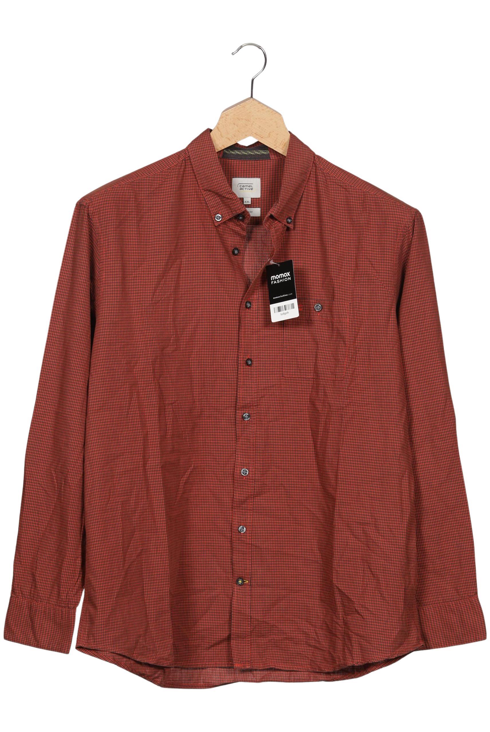 

camel active Herren Hemd, rot, Gr. 56