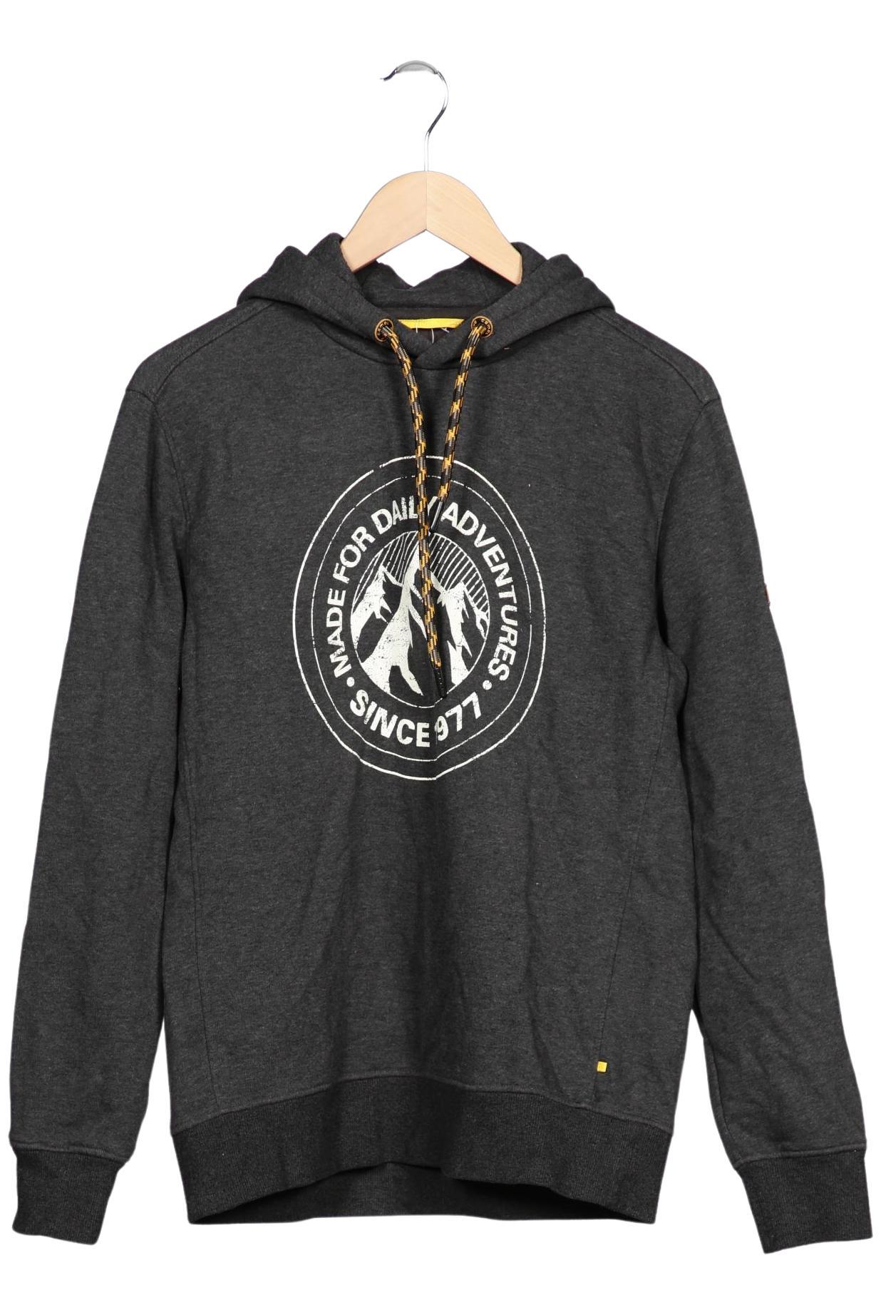 

camel active Herren Kapuzenpullover, grau, Gr. 52