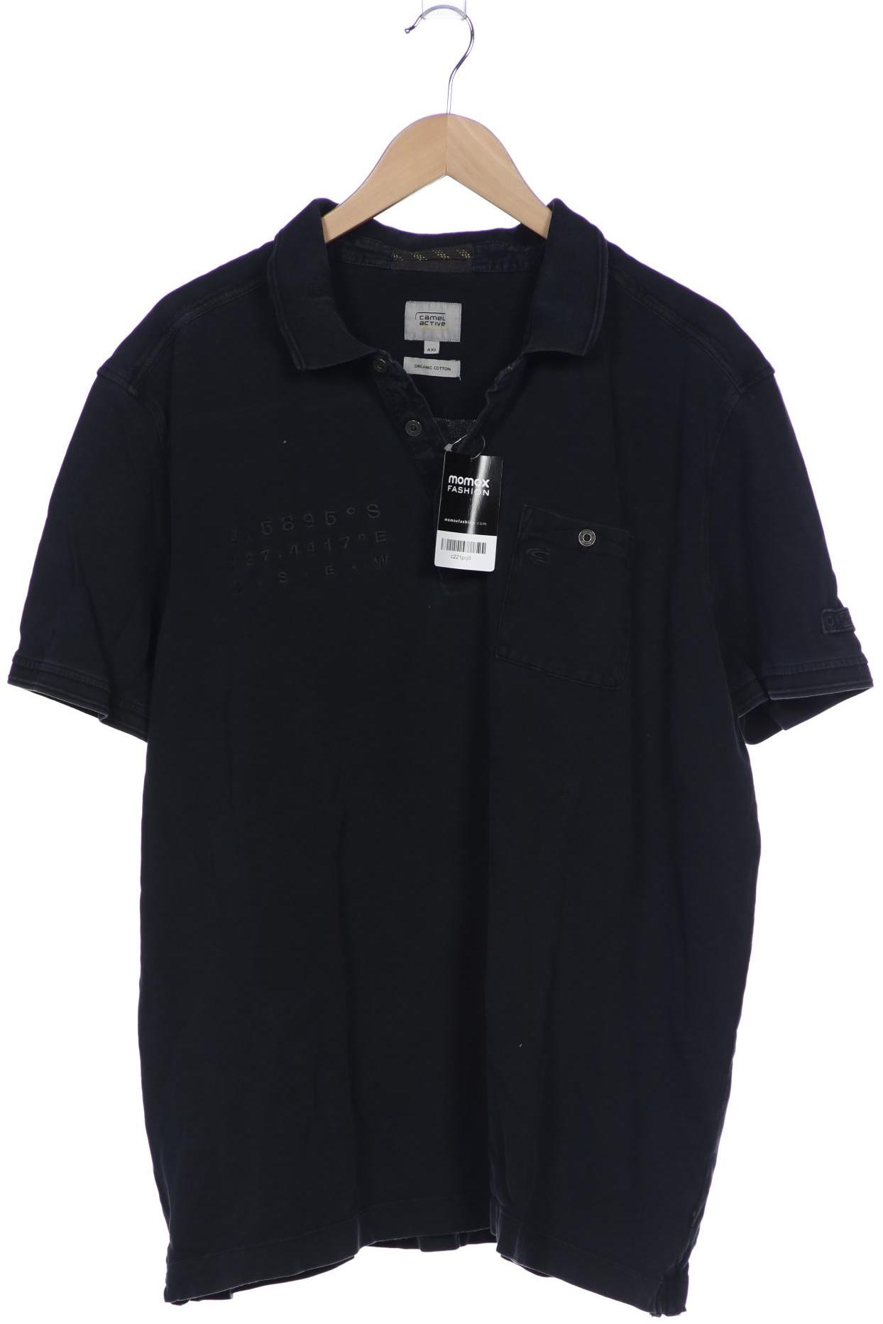 

camel active Herren Poloshirt, schwarz, Gr. 60