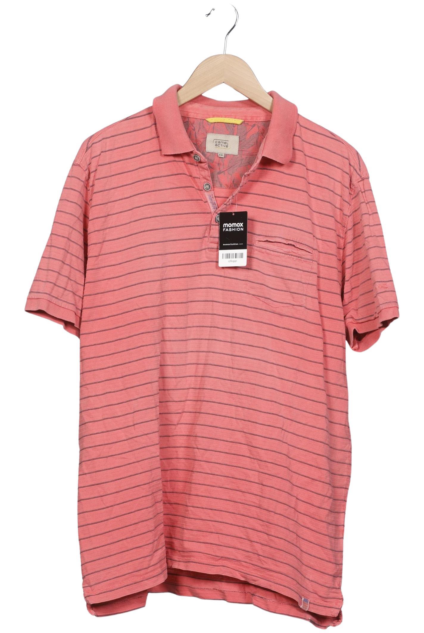 

camel active Herren Poloshirt, pink, Gr. 56