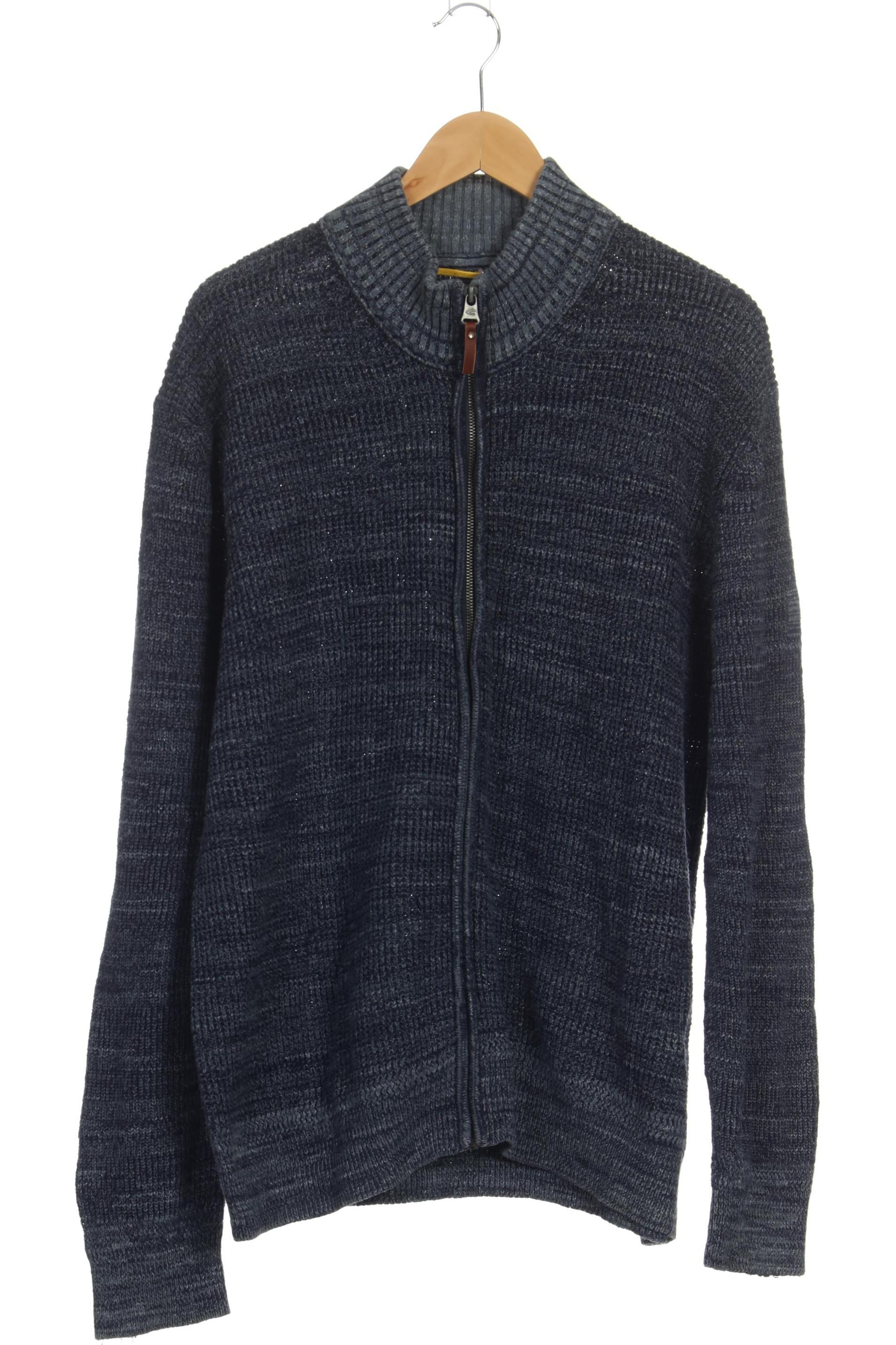 

camel active Herren Strickjacke, blau, Gr. 56