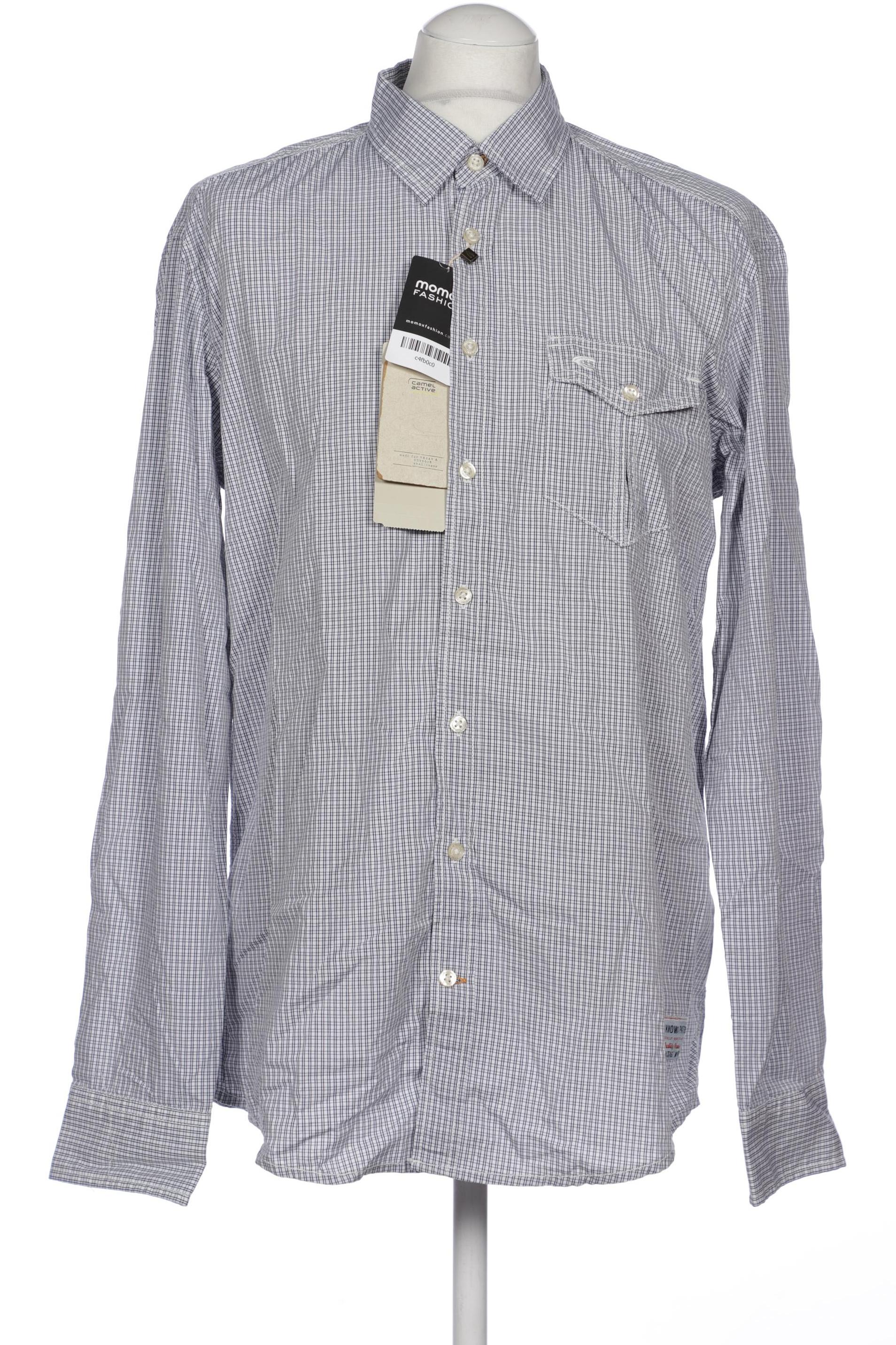 

camel active Herren Hemd, marineblau, Gr. 48