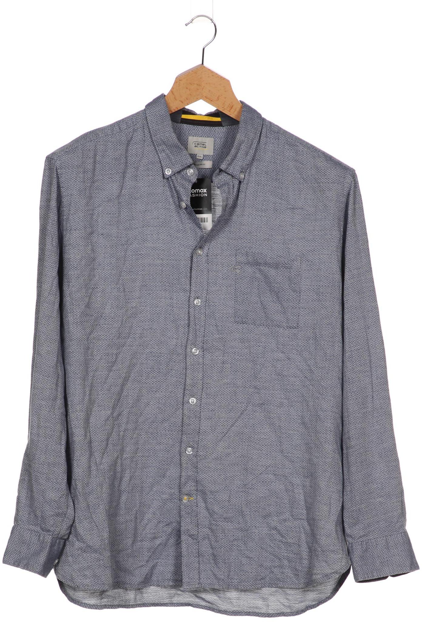 

camel active Herren Hemd, blau, Gr. 56