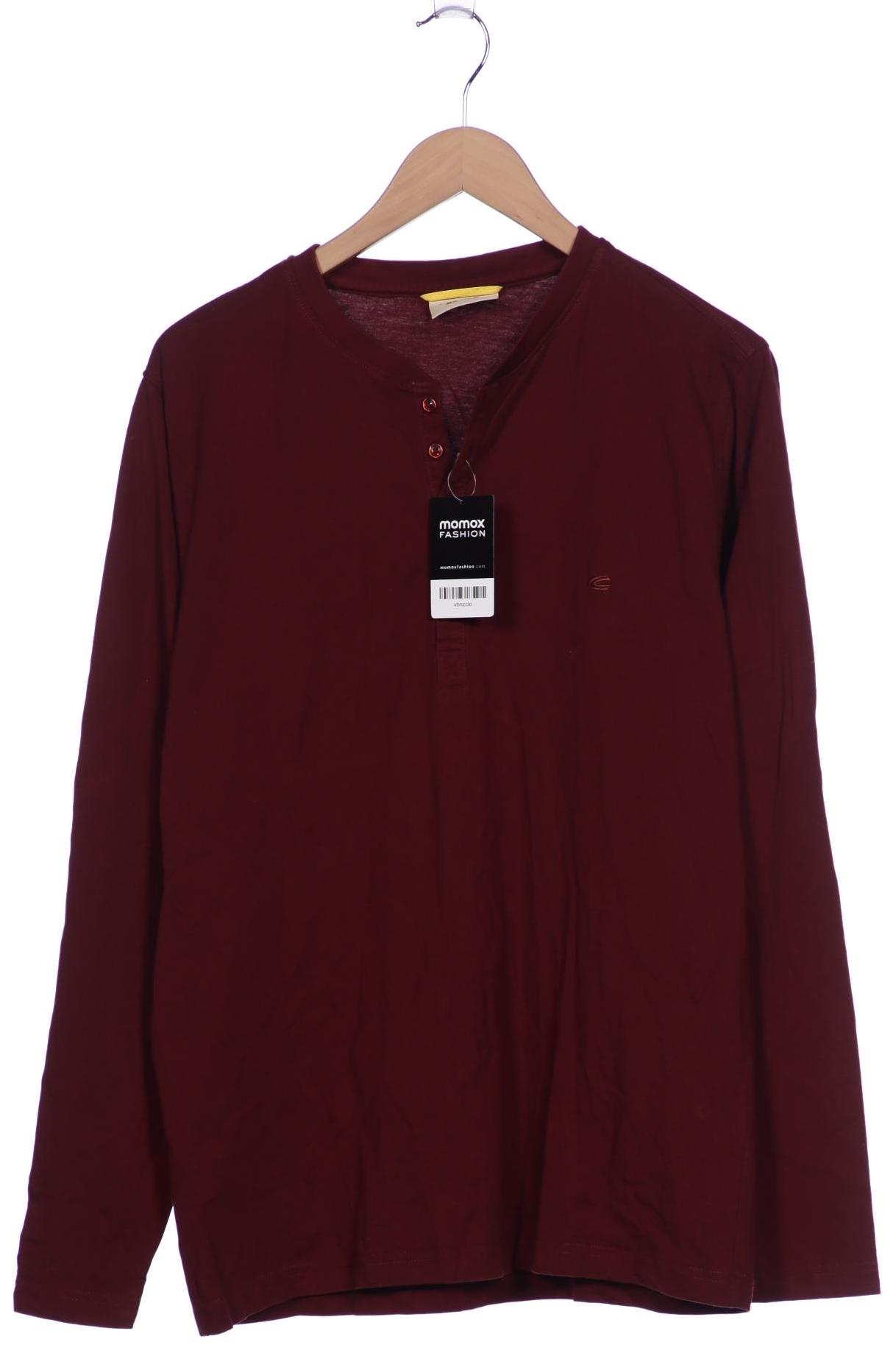 

camel active Herren Langarmshirt, bordeaux, Gr. 52