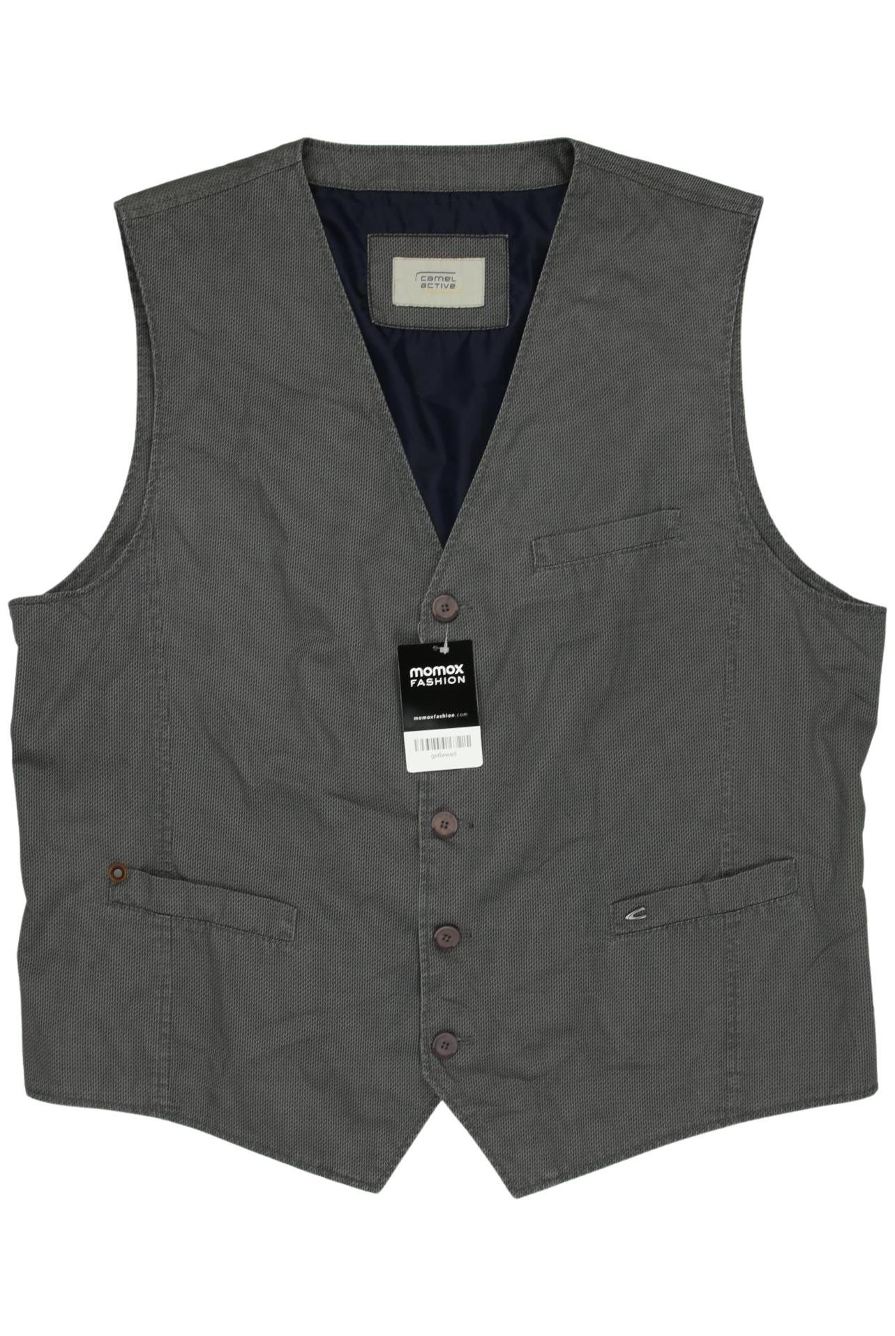 

camel active Herren Weste, grau, Gr. 54