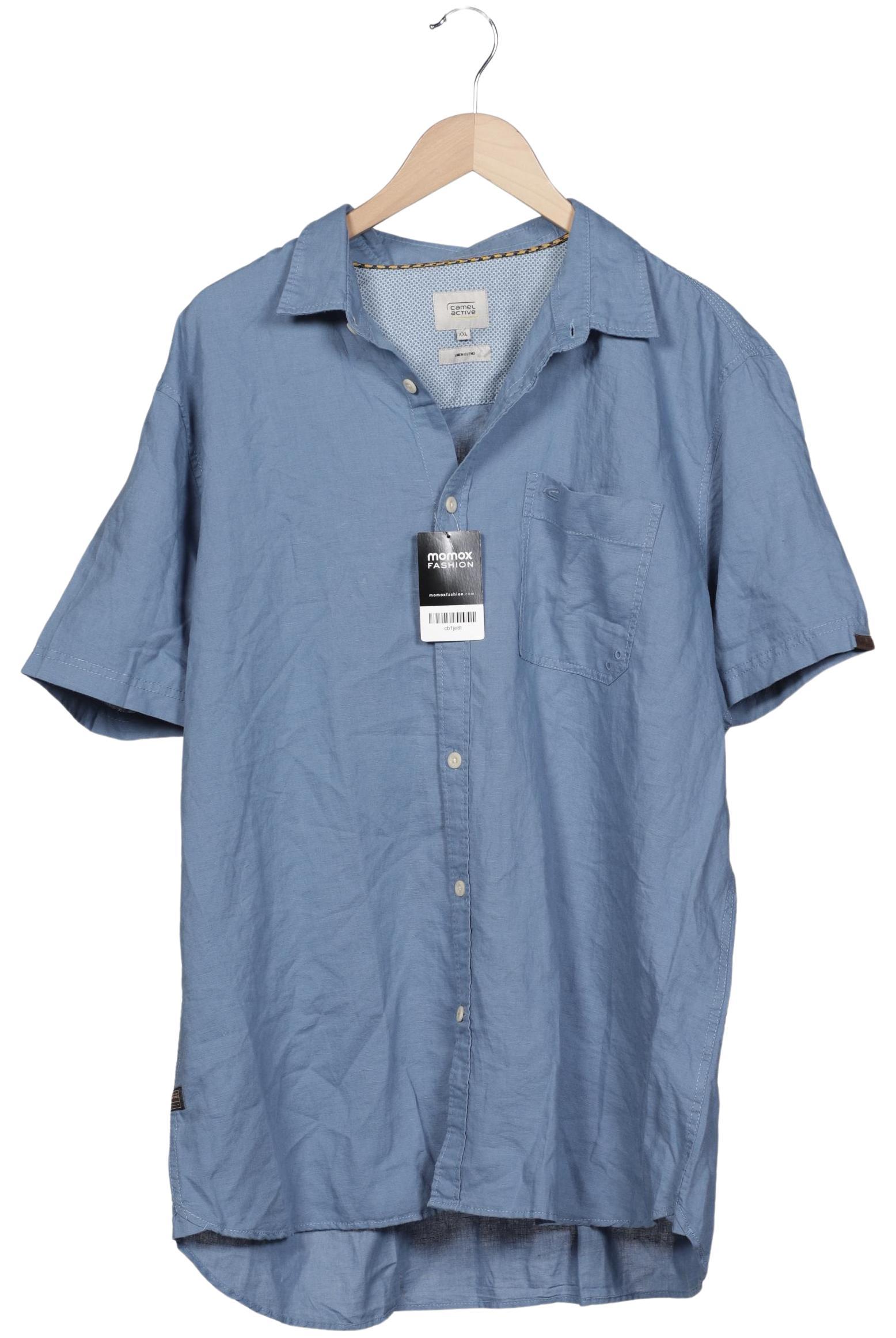 

camel active Herren Hemd, blau, Gr. 56