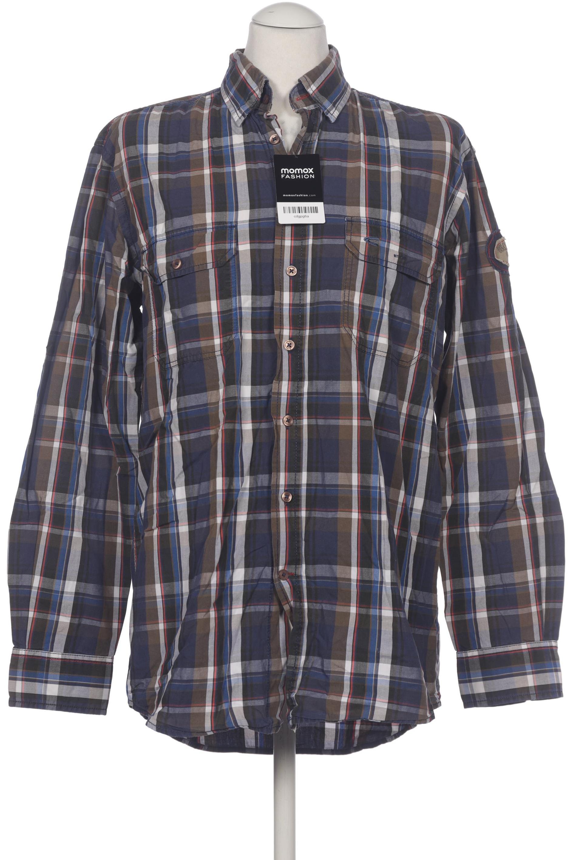 

camel active Herren Hemd, marineblau, Gr. 48