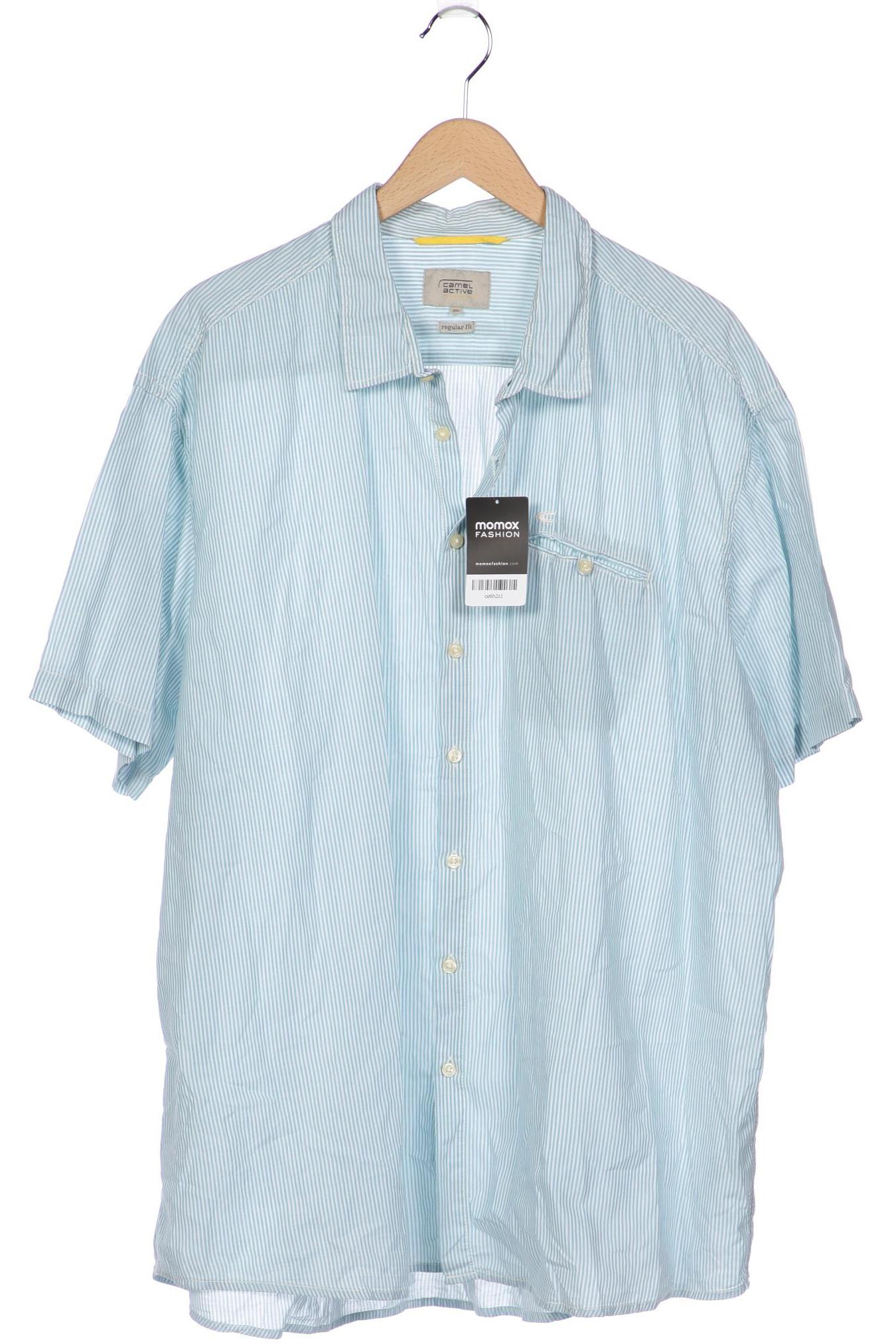 

camel active Herren Hemd, türkis, Gr. 58