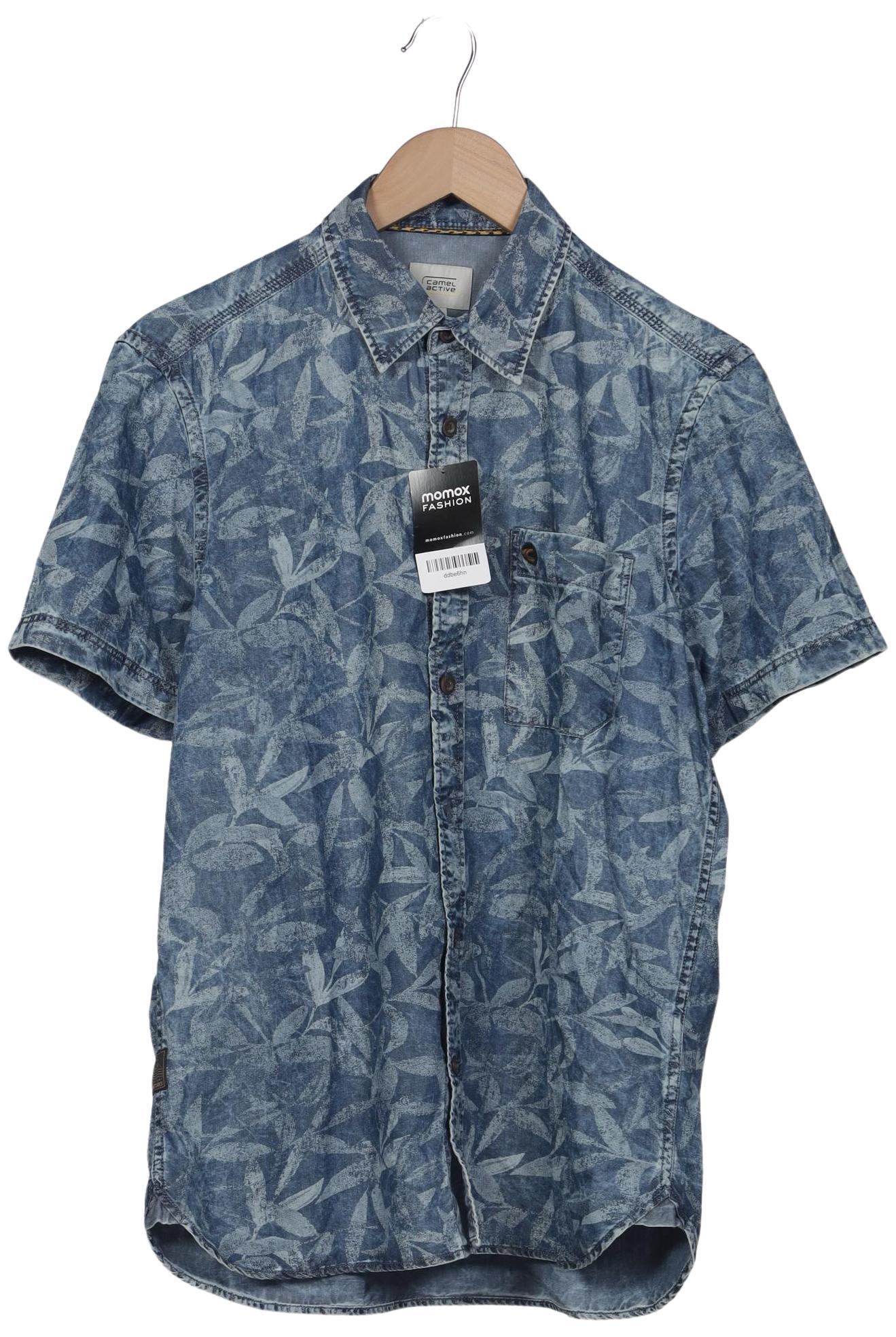 

camel active Herren Hemd, blau, Gr. 48