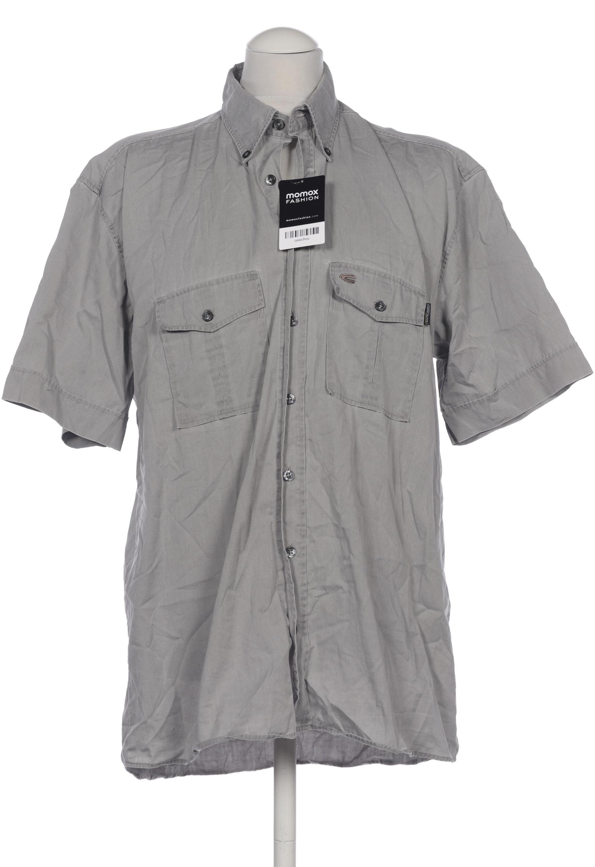 

camel active Herren Hemd, grau, Gr. 48