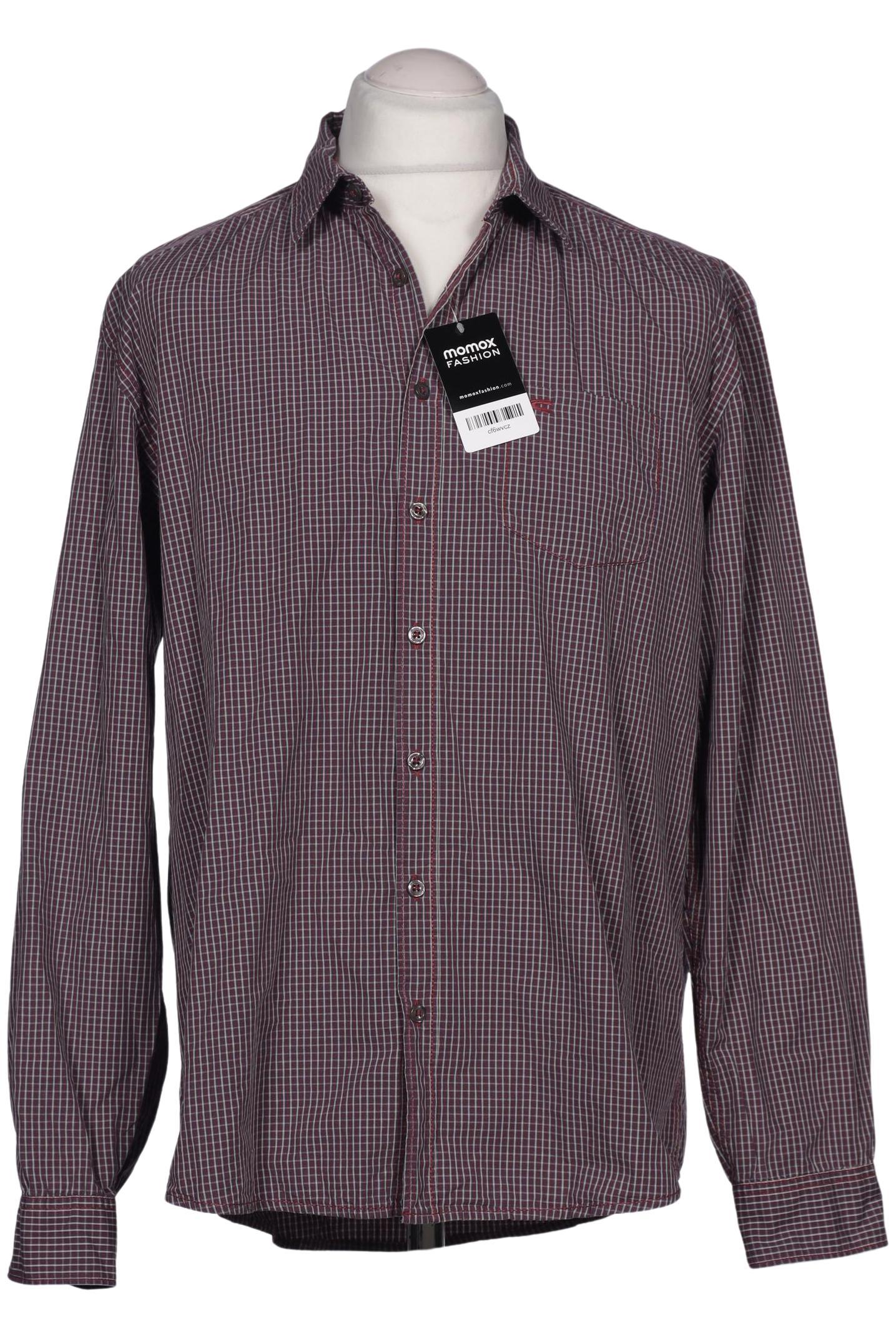 

camel active Herren Hemd, bordeaux, Gr. 52