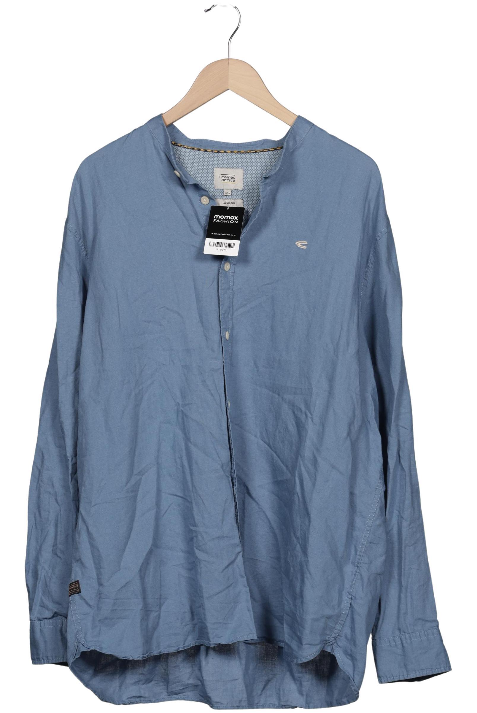 

camel active Herren Hemd, blau, Gr. 56