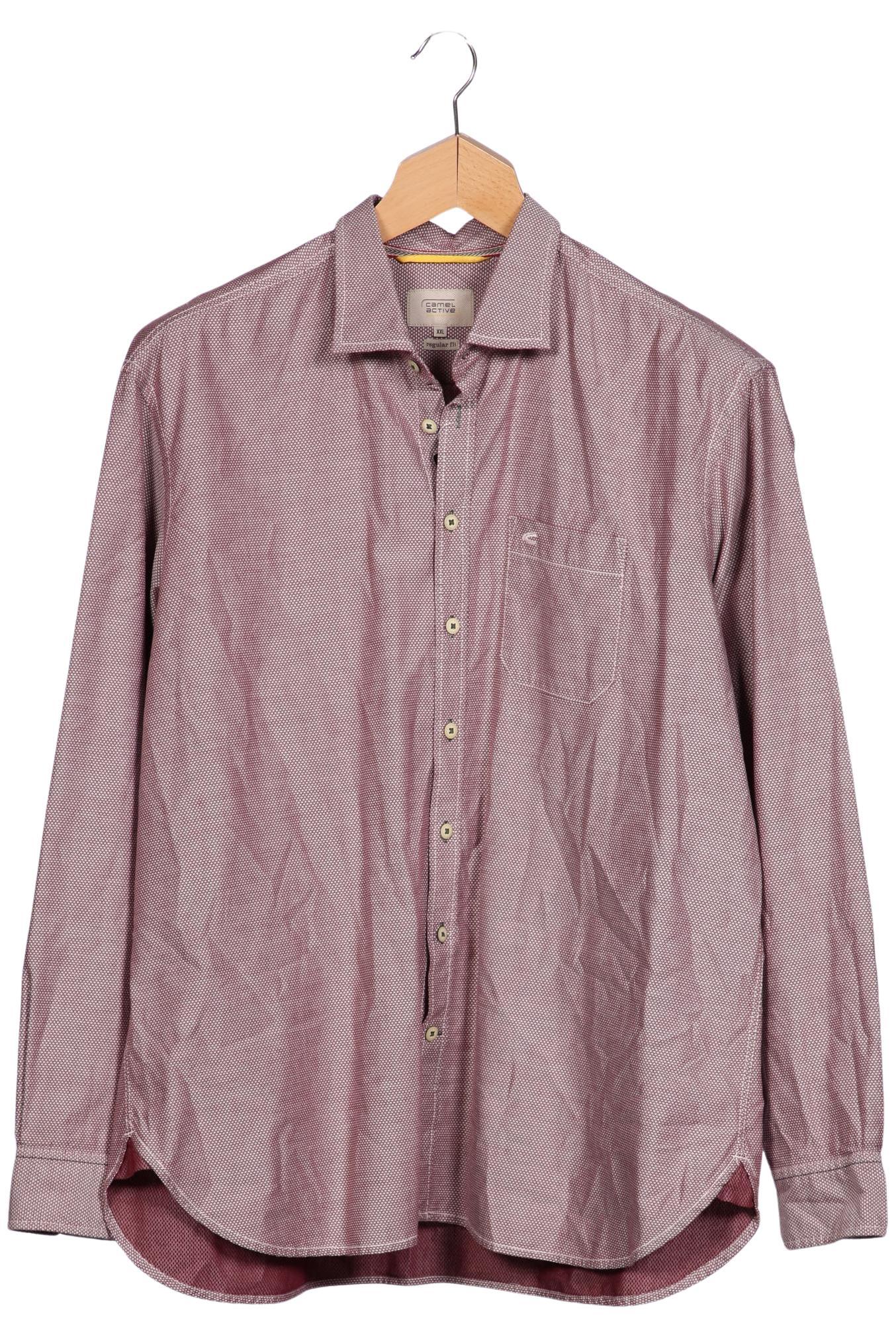 

camel active Herren Hemd, rot, Gr. 56