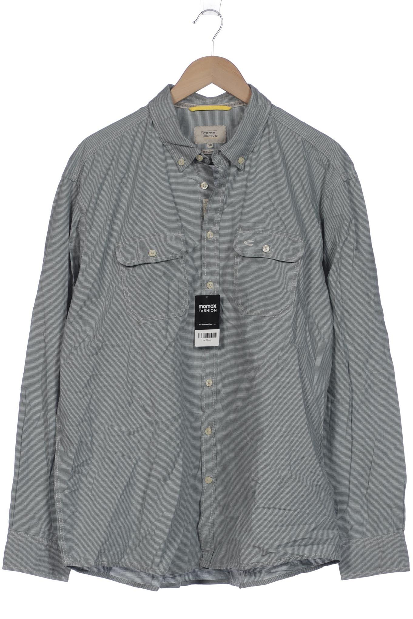

camel active Herren Hemd, grau, Gr. 56