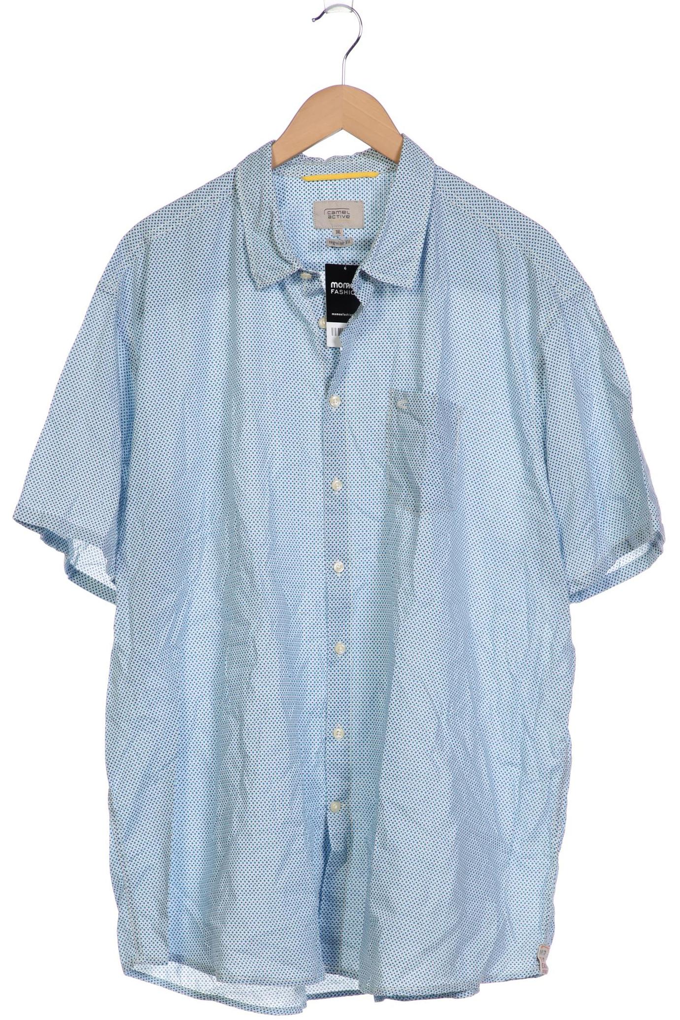 

camel active Herren Hemd, türkis, Gr. 58