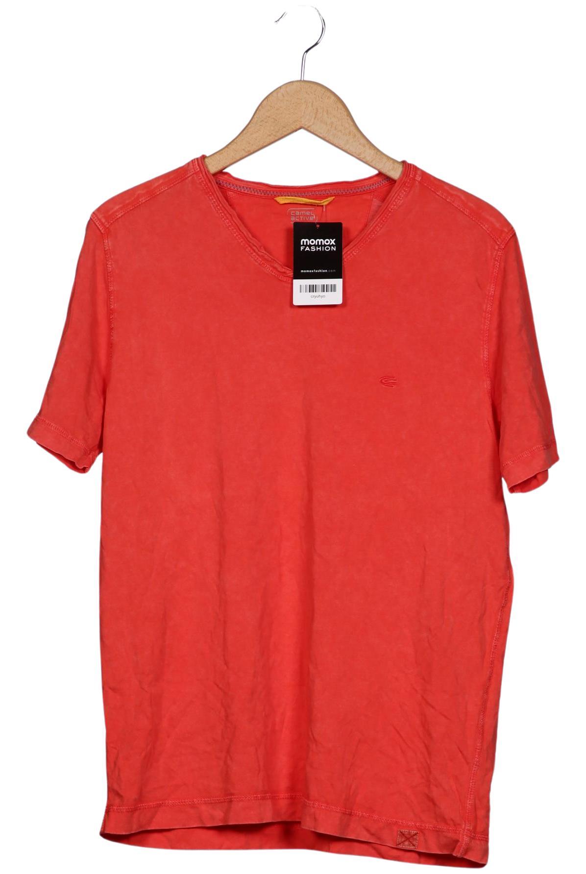 

camel active Herren T-Shirt, rot, Gr. 48