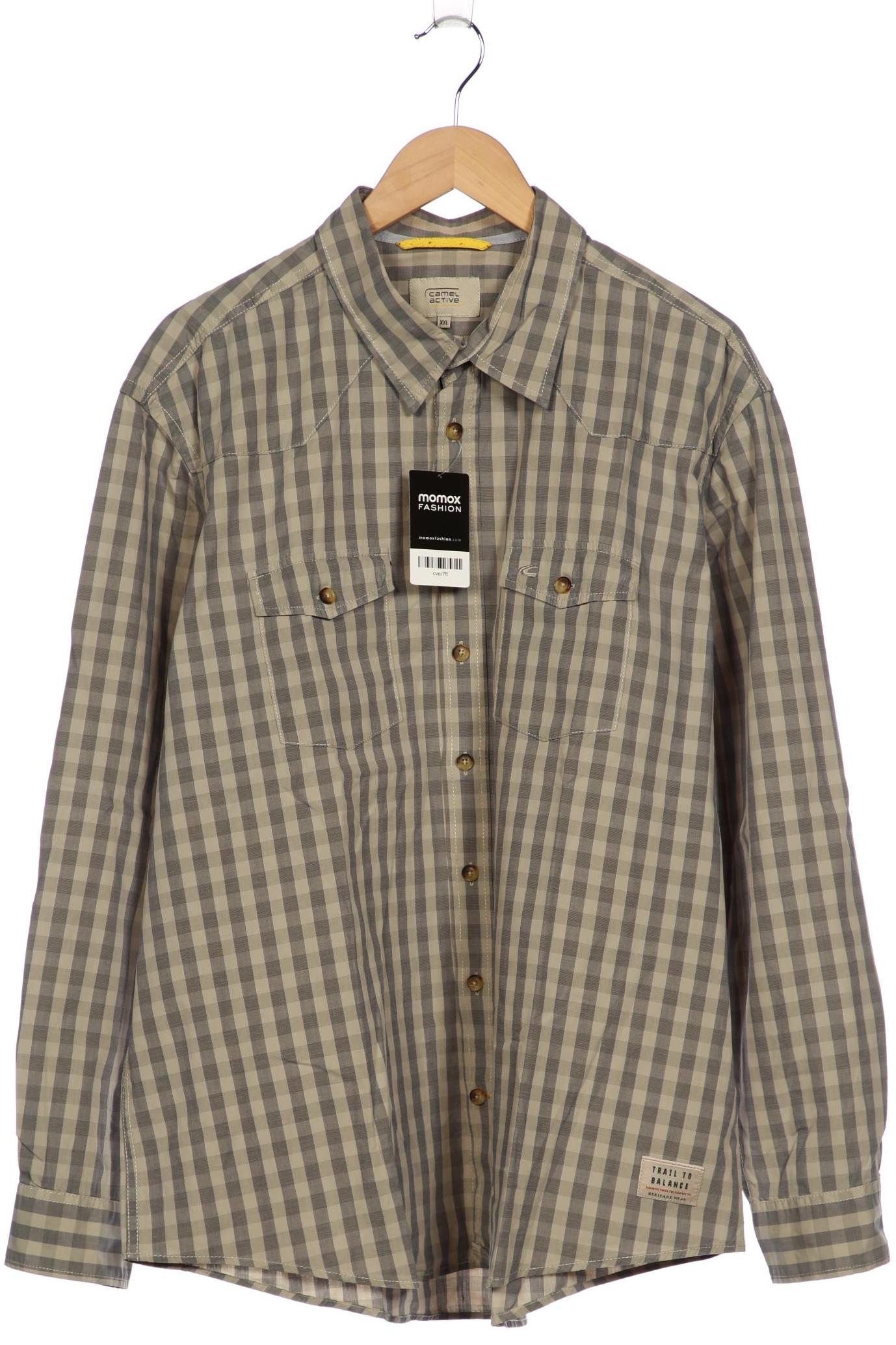

camel active Herren Hemd, grau, Gr. 56