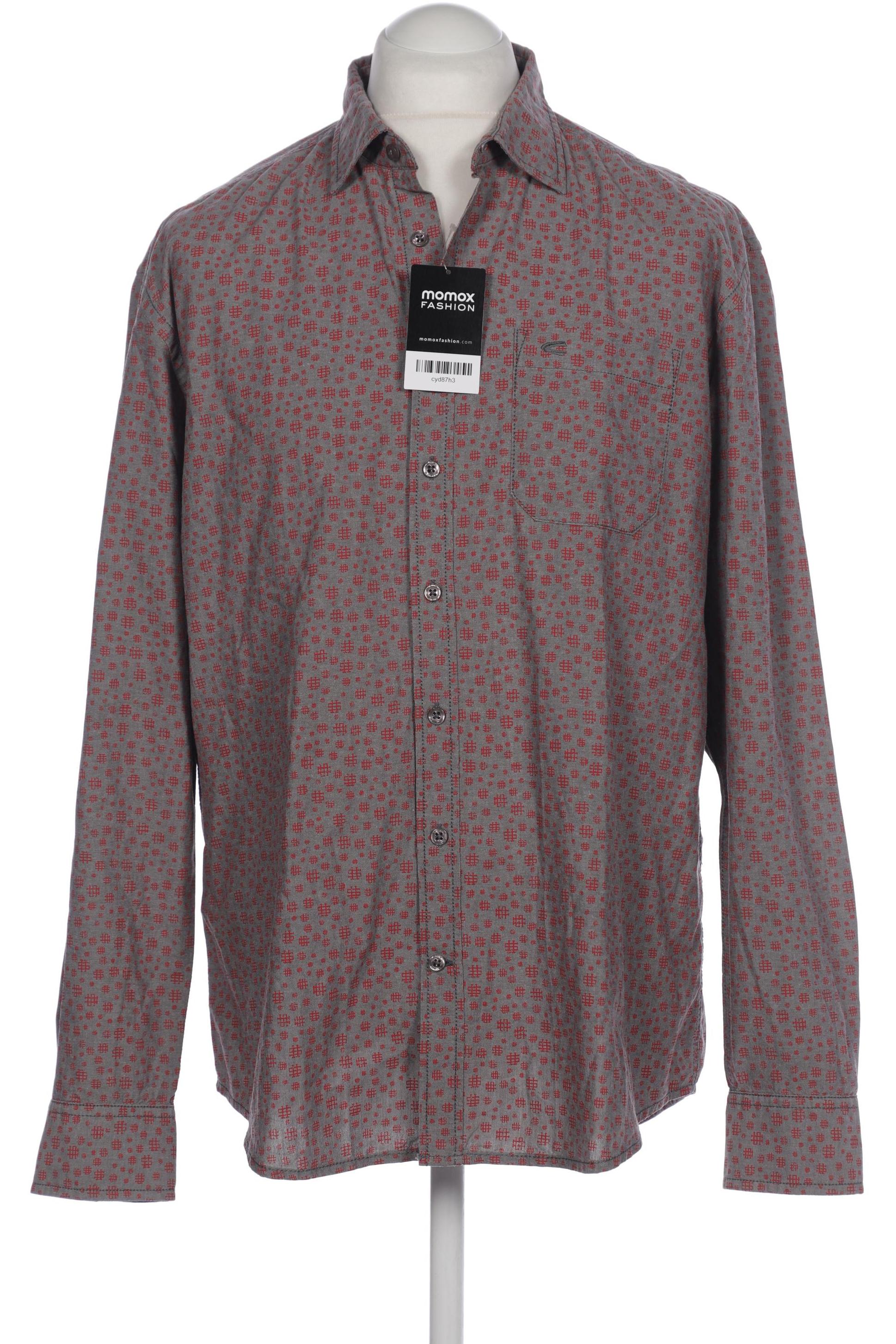 

camel active Herren Hemd, grau, Gr. 52