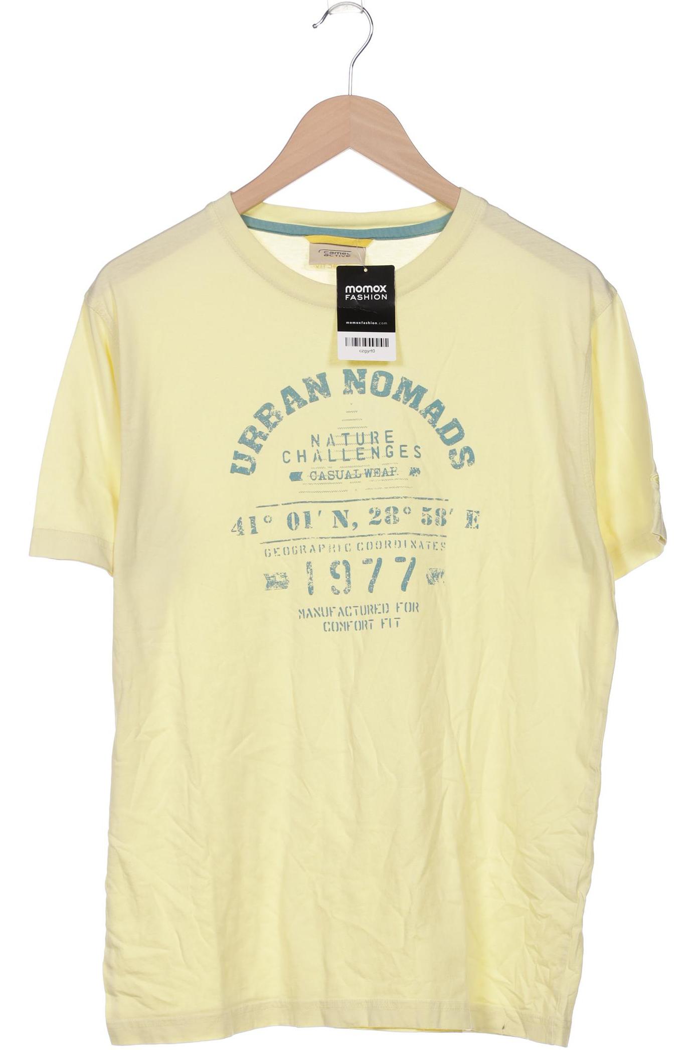 

camel active Herren T-Shirt, gelb, Gr. 52